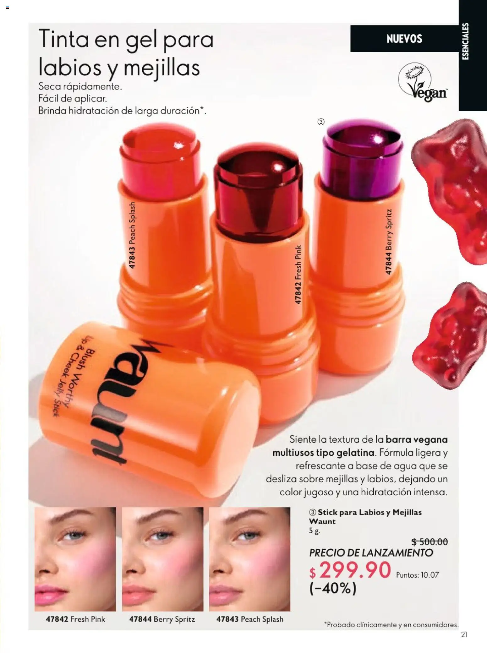 Nuevas ofertas de Oriflame válidas en toda la República Mexicana desde el 20.06.2026. ¡Encuentra las mejores ofertas en Oriflame campaña 9 2026! | Página: 21 | Productos: Agua, Barra, Sobre