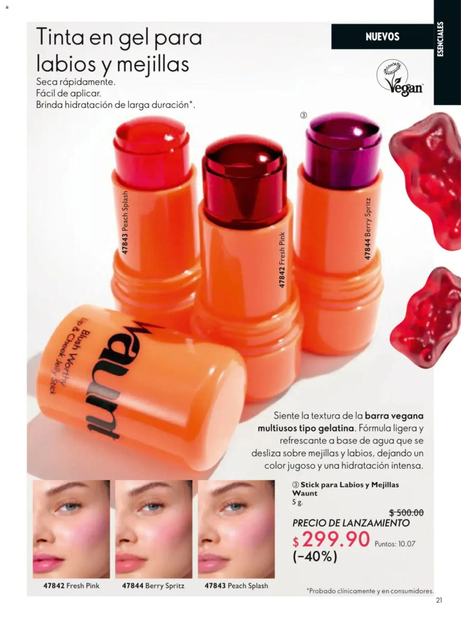 Nuevas ofertas de Oriflame válidas en toda la República Mexicana desde el 20/06/2026. ¡Encuentra las mejores ofertas en Oriflame campaña 9 2026! | Página: 21 | Productos: Agua, Barra, Sobre
