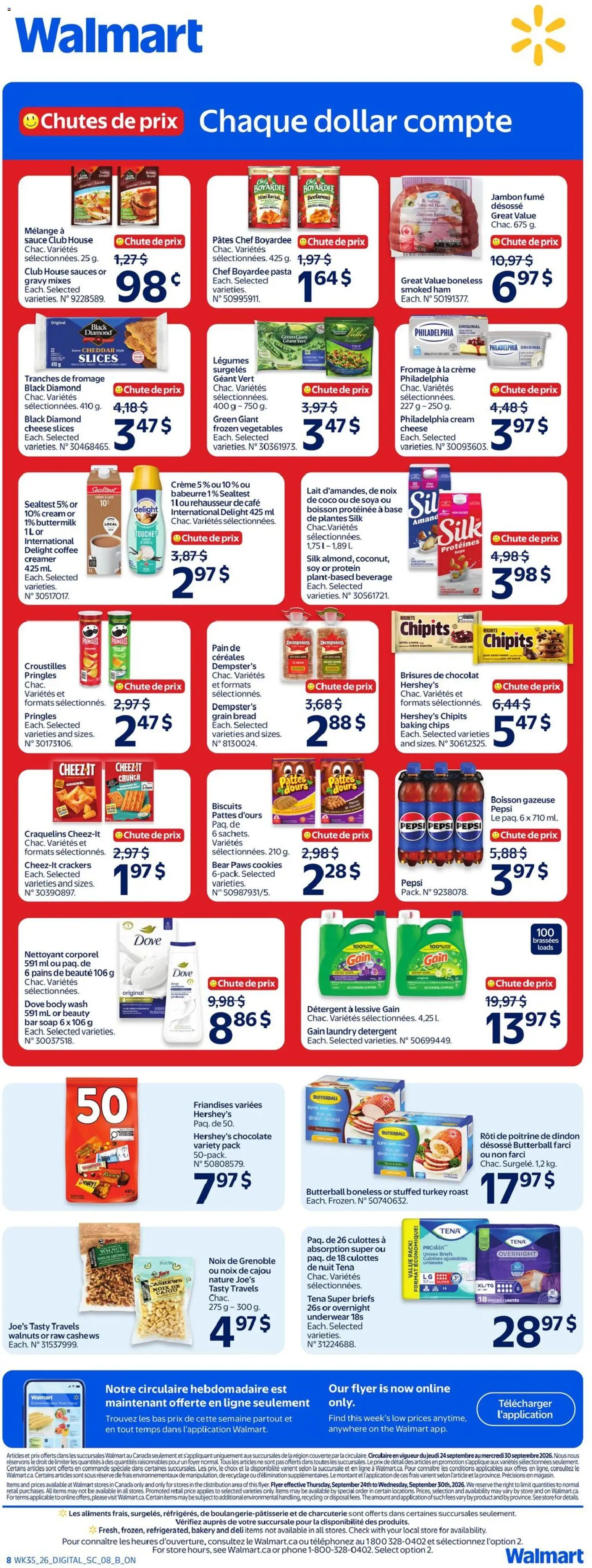 Walmart flyer valid from Sep 24, 2026 | Page: 2