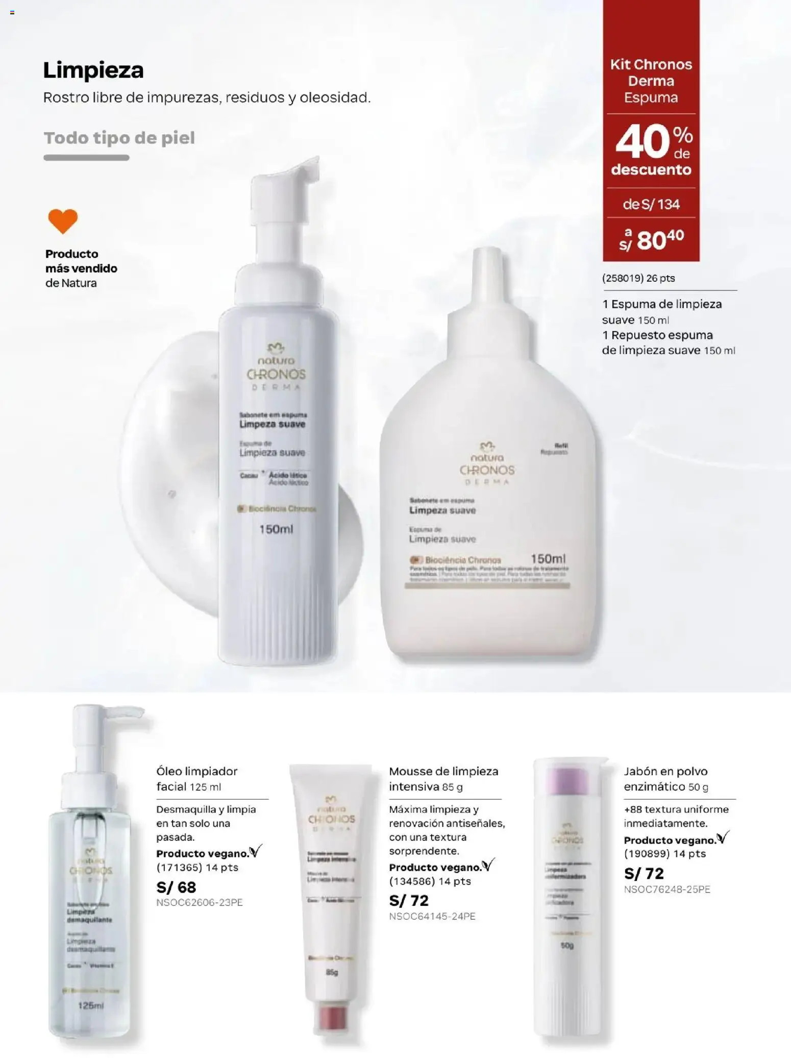 Catálogo Natura válido desde 24.05.2026 | Página: 90 | Productos: Jabón, Jabón en polvo, Polvo