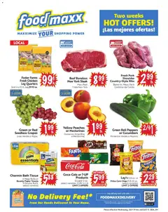 Preview of FoodMaxx weekly ads valid from 07/29/2026