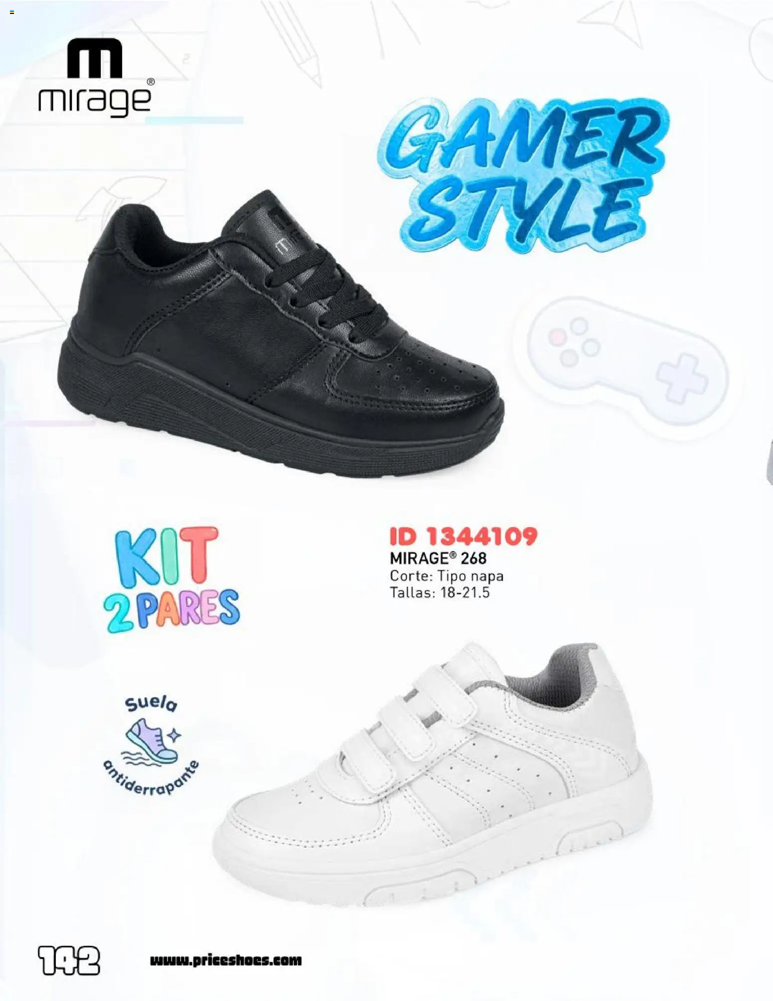 Nuevas ofertas de Price Shoes válidas en toda la República Mexicana desde el 12.06.2026. ¡Encuentra las mejores ofertas en Price Shoes catálogo Escolar! | Página: 142