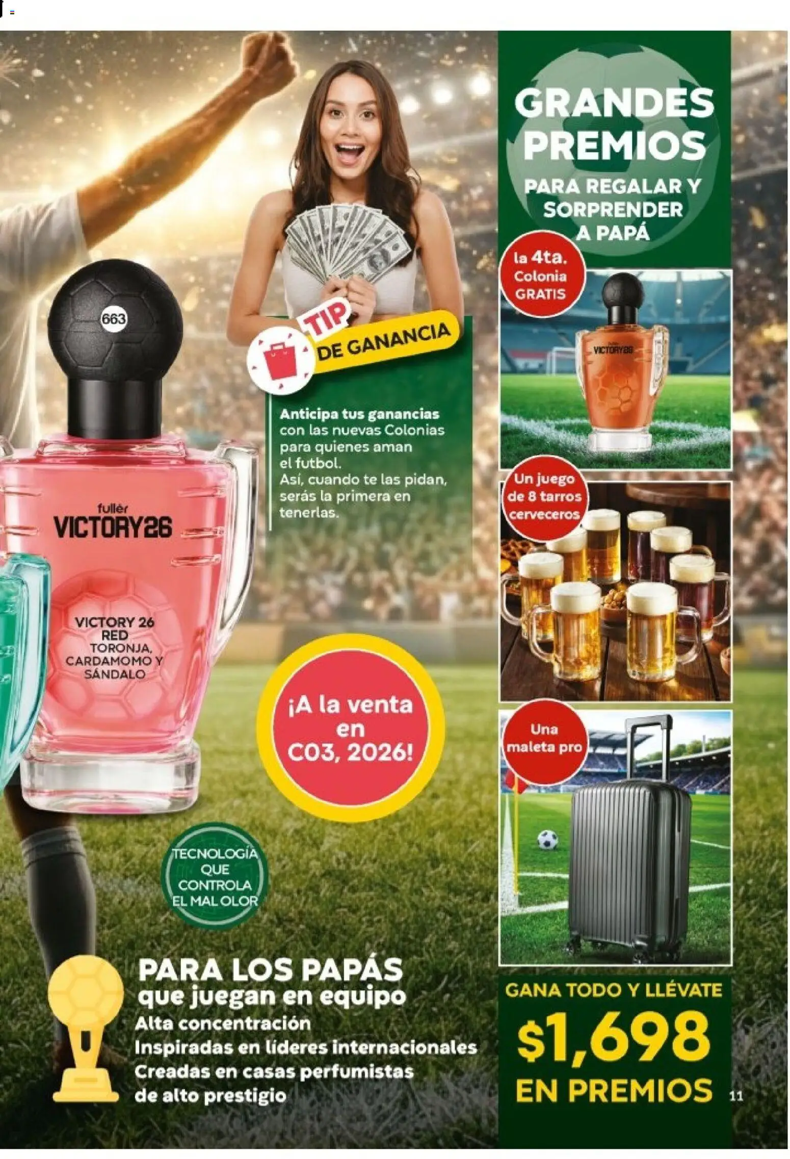 Nuevas ofertas de Fuller válidas en toda la República Mexicana desde el 15.04.2026. ¡Encuentra las mejores ofertas en Fuller Gana Mas 1 2026! | Página: 14