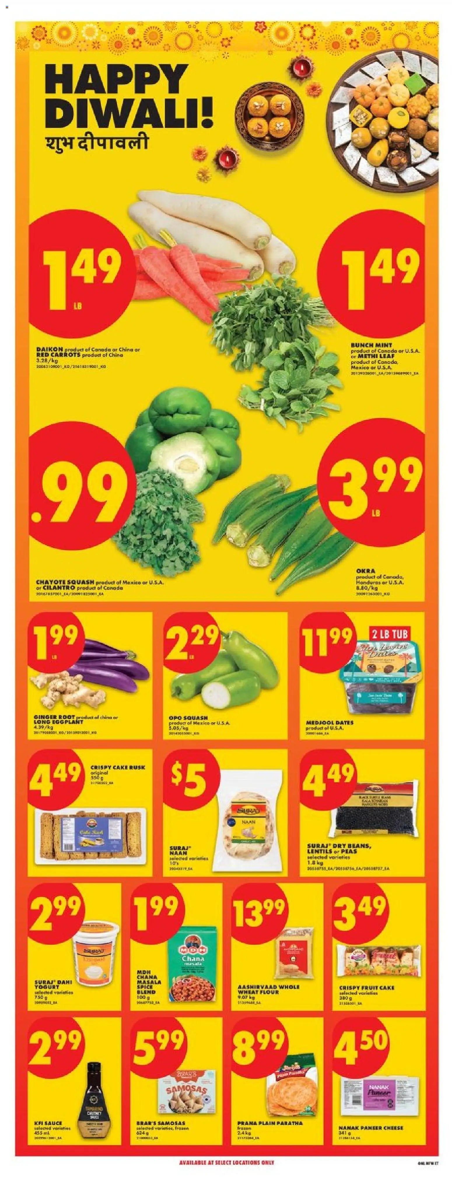 No Frills flyer valid from Oct 22, 2026 | Page: 13