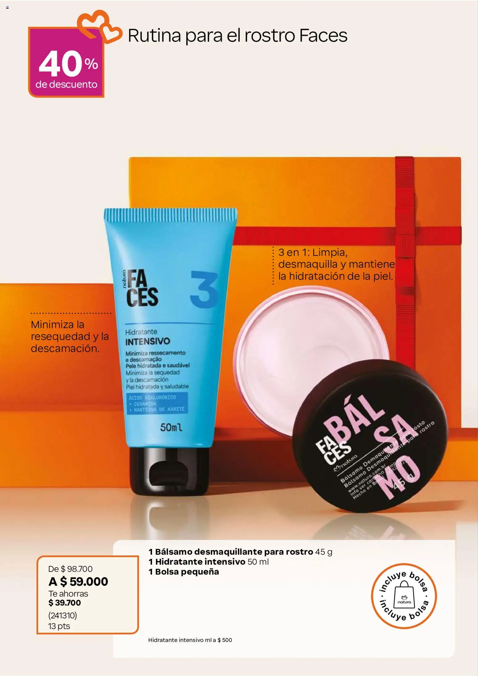Natura revista - valida desde el 22/07/2026 | Página: 41 | Productos: Té, Bálsamo, Bolsa, Desmaquillante