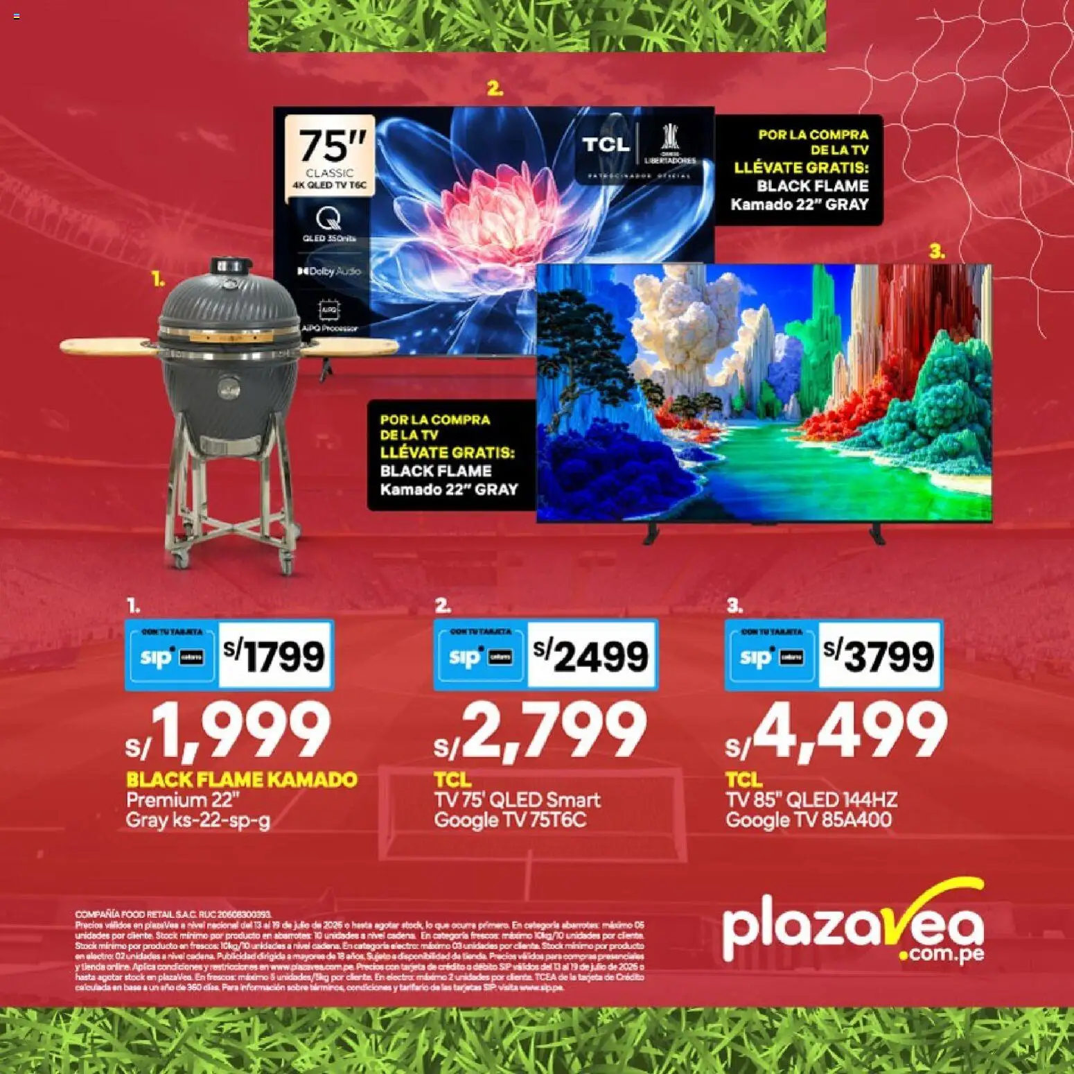 Catálogo Plaza Vea válido desde 13/07/2026 | Página: 6 | Productos: Audio