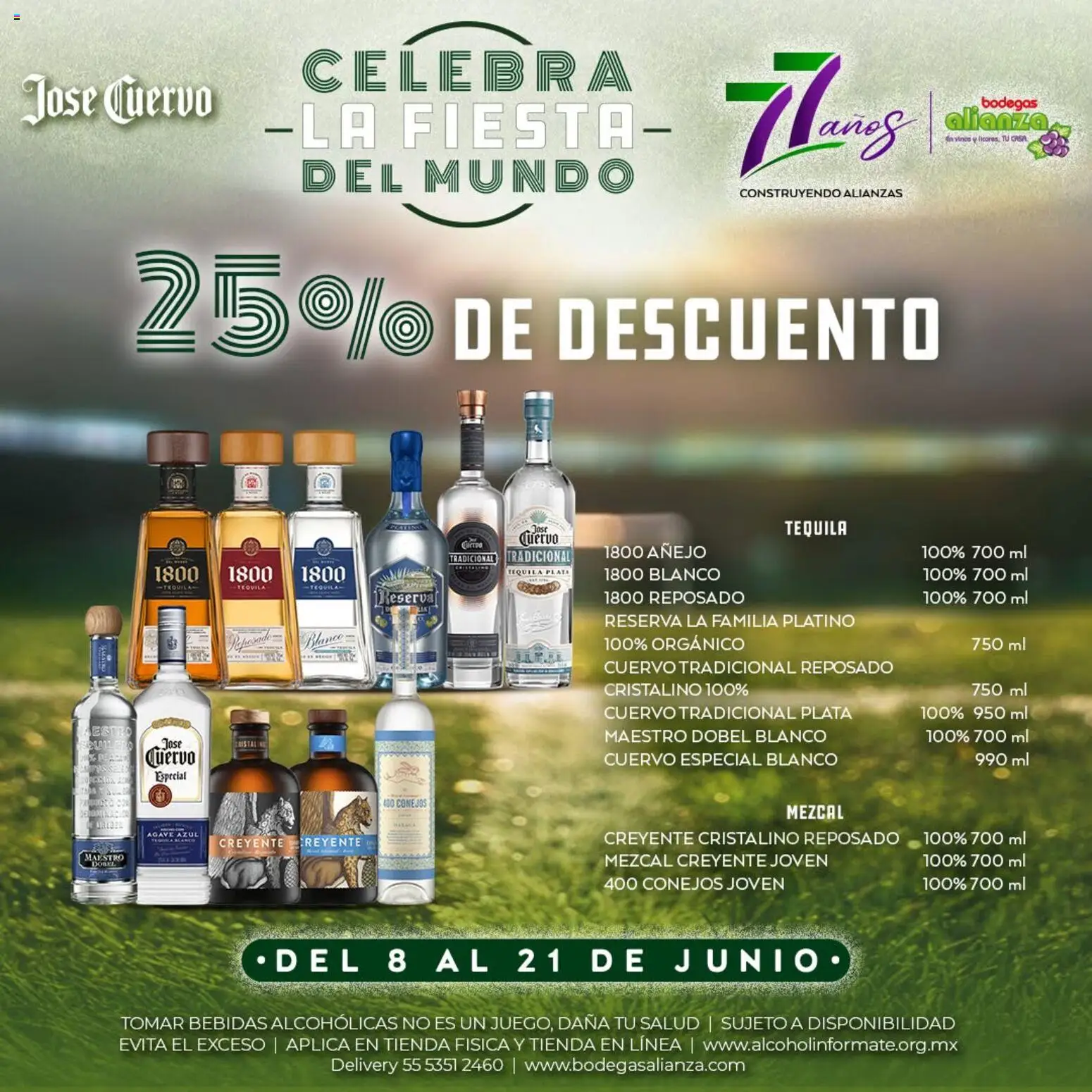 Bodegas Alianza catálogo Celebra la fiesta del mundo (08/06/2026 - 21/06/2026) — page 1