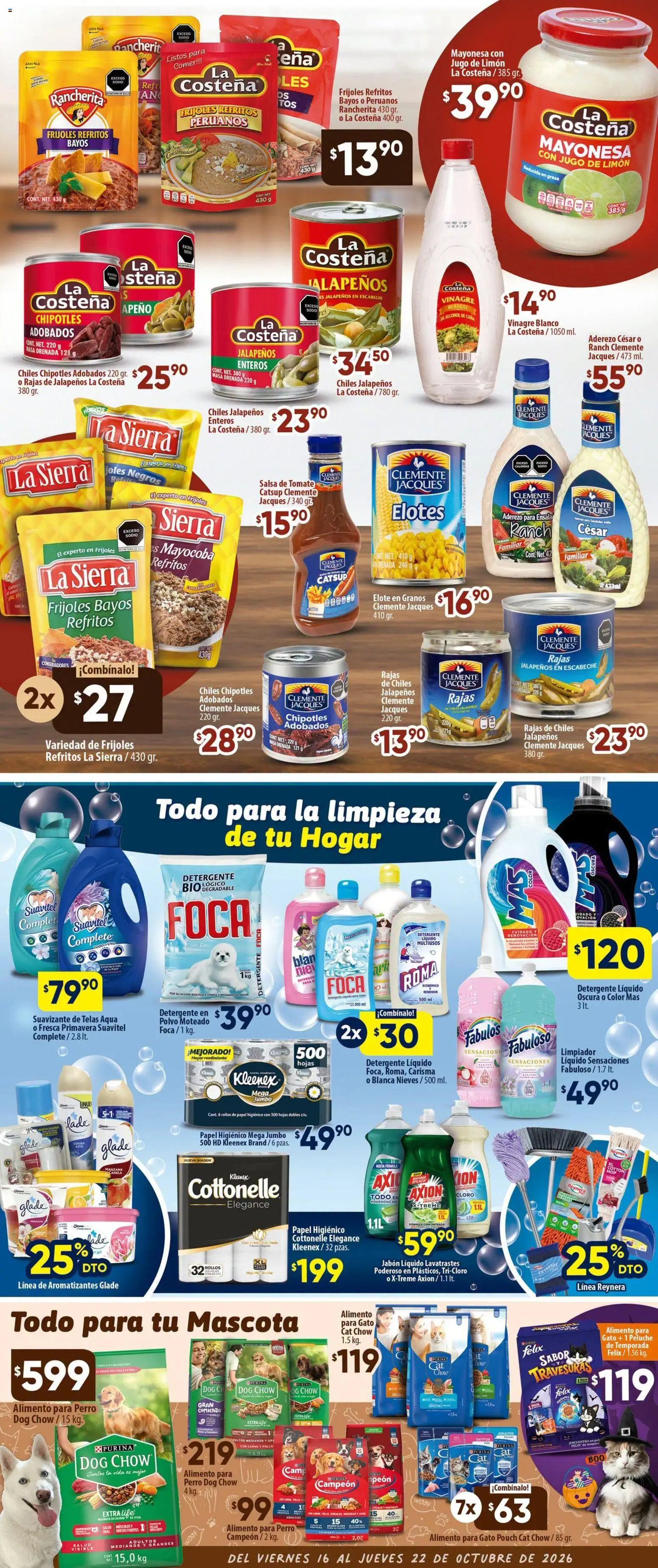 Nuevas ofertas de Calimax válidas en toda la República Mexicana desde el 16/10/2026. ¡Encuentra las mejores ofertas en Calimax folleto Mexicali y SLRC! | Página: 4