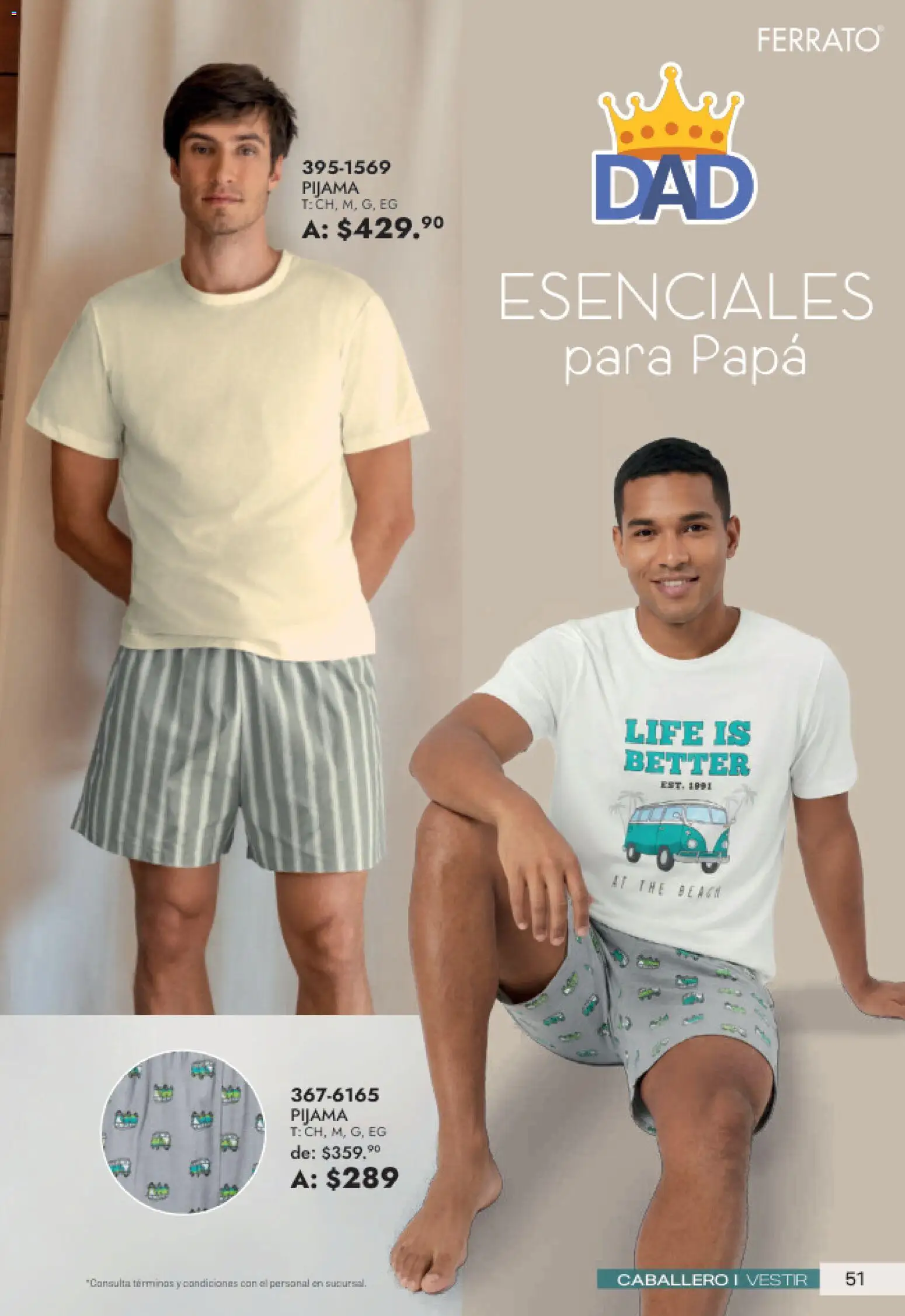 Nuevas ofertas de Andrea válidas en toda la República Mexicana desde el 24.05.2026. ¡Encuentra las mejores ofertas en Andrea catálogo Para papá! | Página: 51