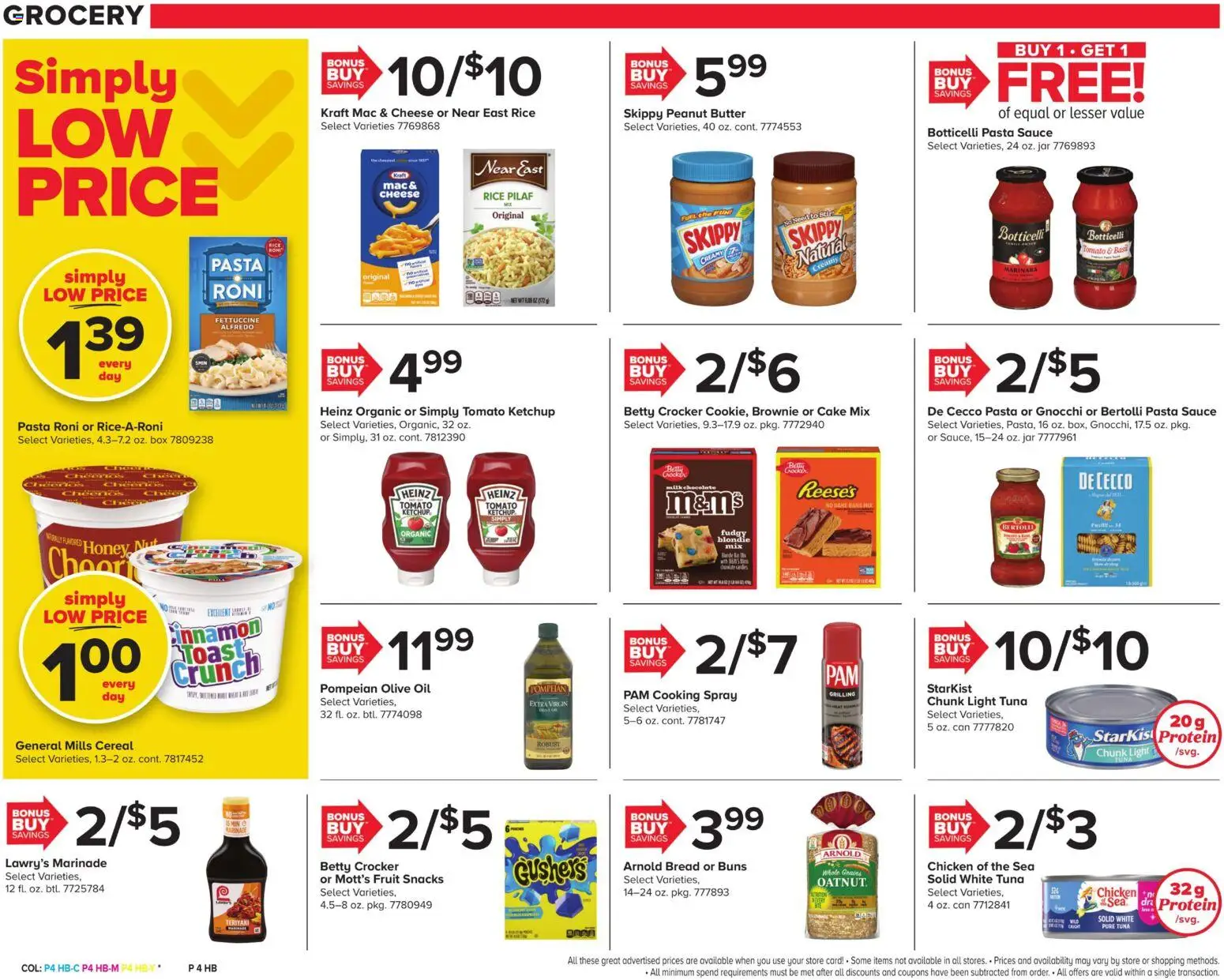 Giant Weekly Ad - valid from 07/10/2026 | Page: 10 | Products: Box, Butter, Bread, Pasta