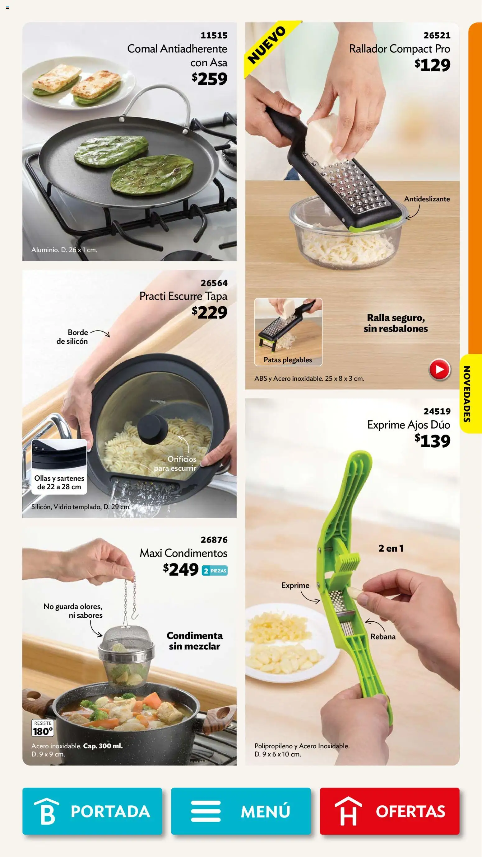 Nuevas ofertas de Betterware válidas en toda la República Mexicana desde el 28/09/2026. ¡Encuentra las mejores ofertas en Betterware campaña 10 2026! | Página: 29