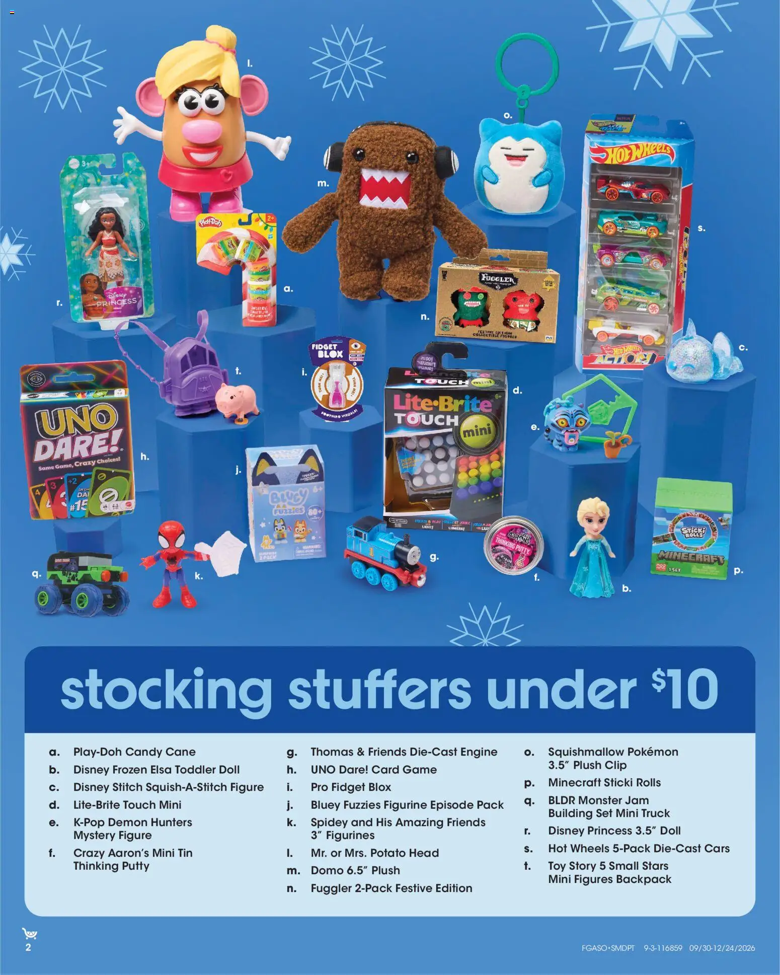 Fred Meyer Extra Ad - valid from 09/30/2026 | Page: 2 | Products: Candy, Backpack, Jam, Game