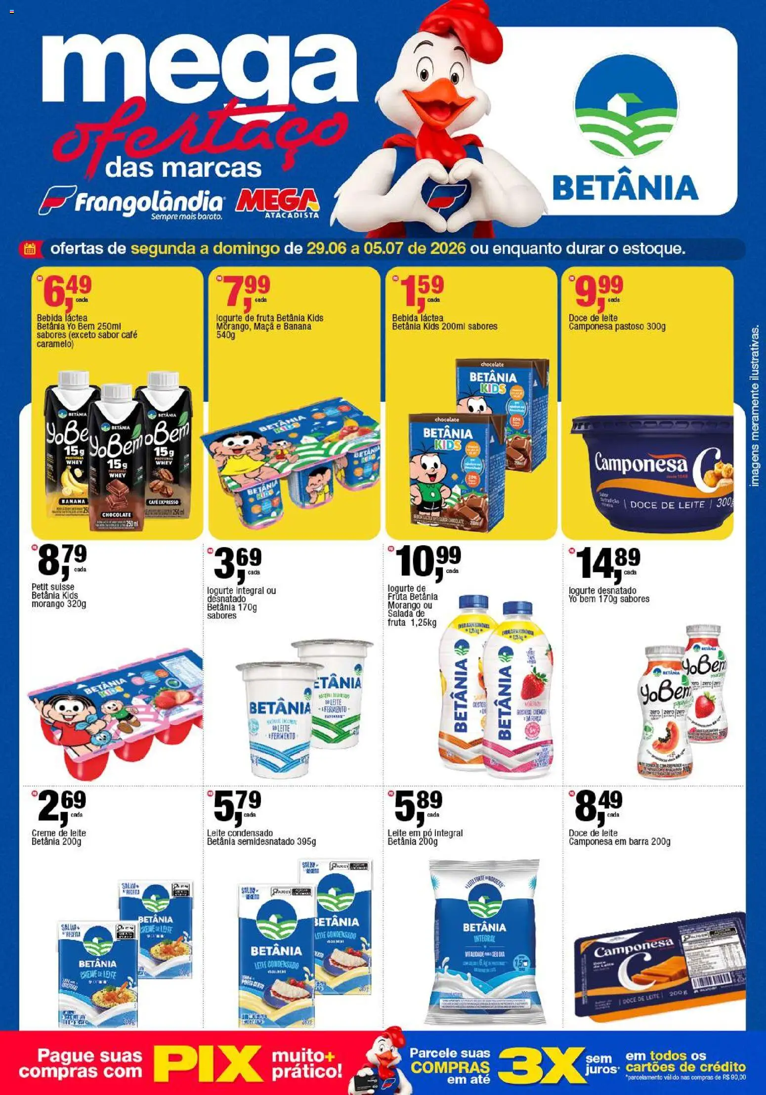 Frangolândia Folheto - válido de 29/06/2026 | Página: 6 | Produtos: Café, Chocolate, Creme, Creme de leite