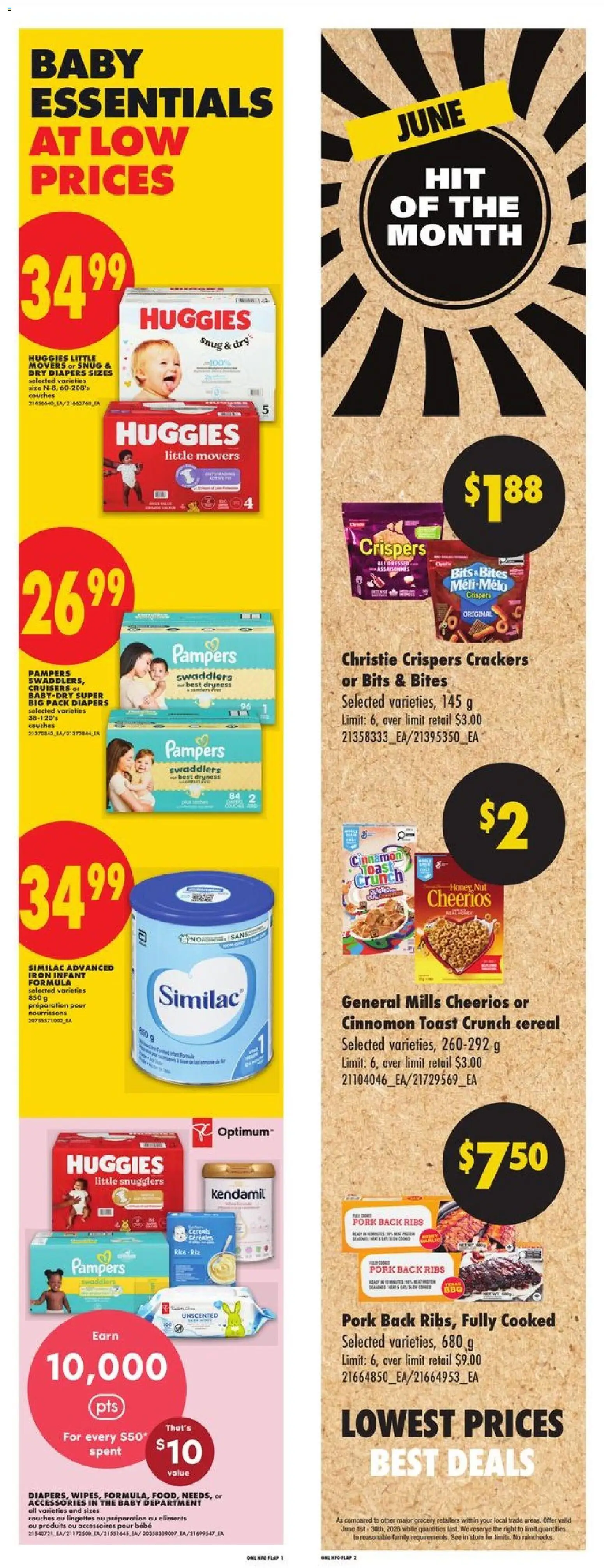 No Frills flyer valid from 18.06.2026 | Page: 1 | Products: Rice, Iron, Pork