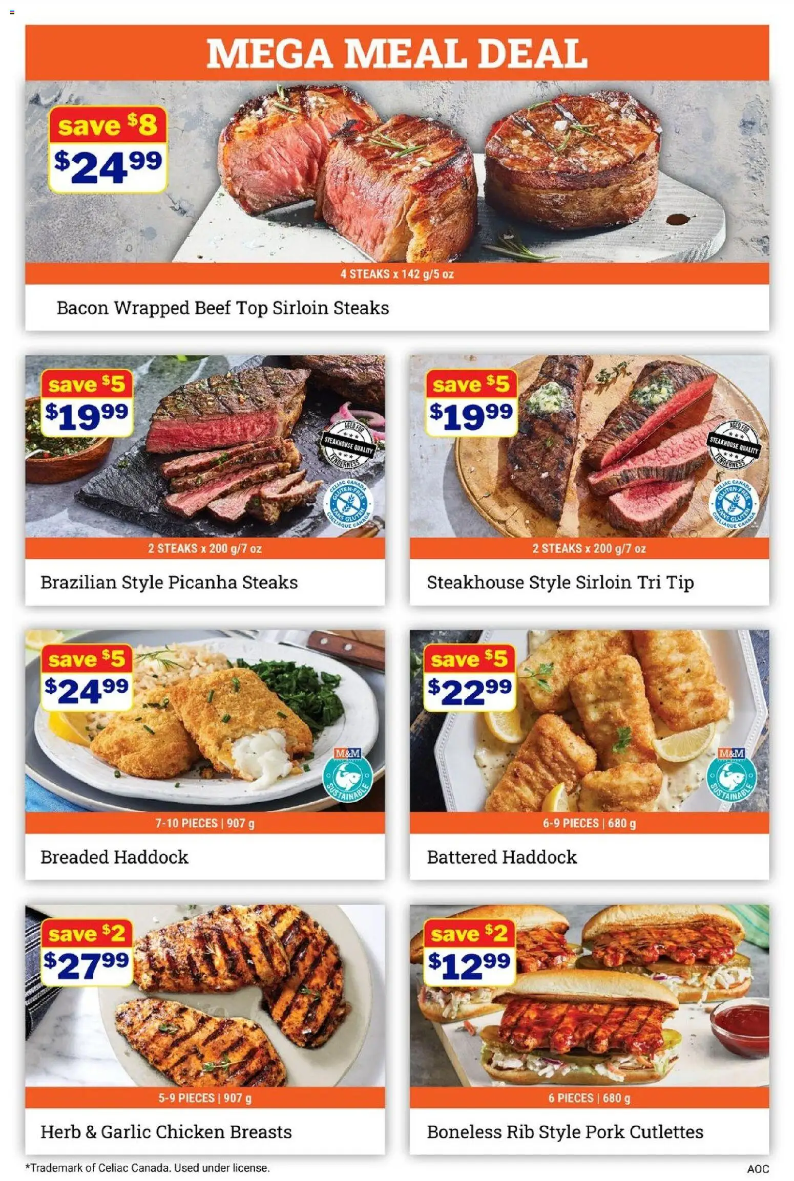 M&M Food Market flyer valid from Jul 16, 2026 | Page: 4 | Products: Beef, Chicken breasts, Chicken, Pork