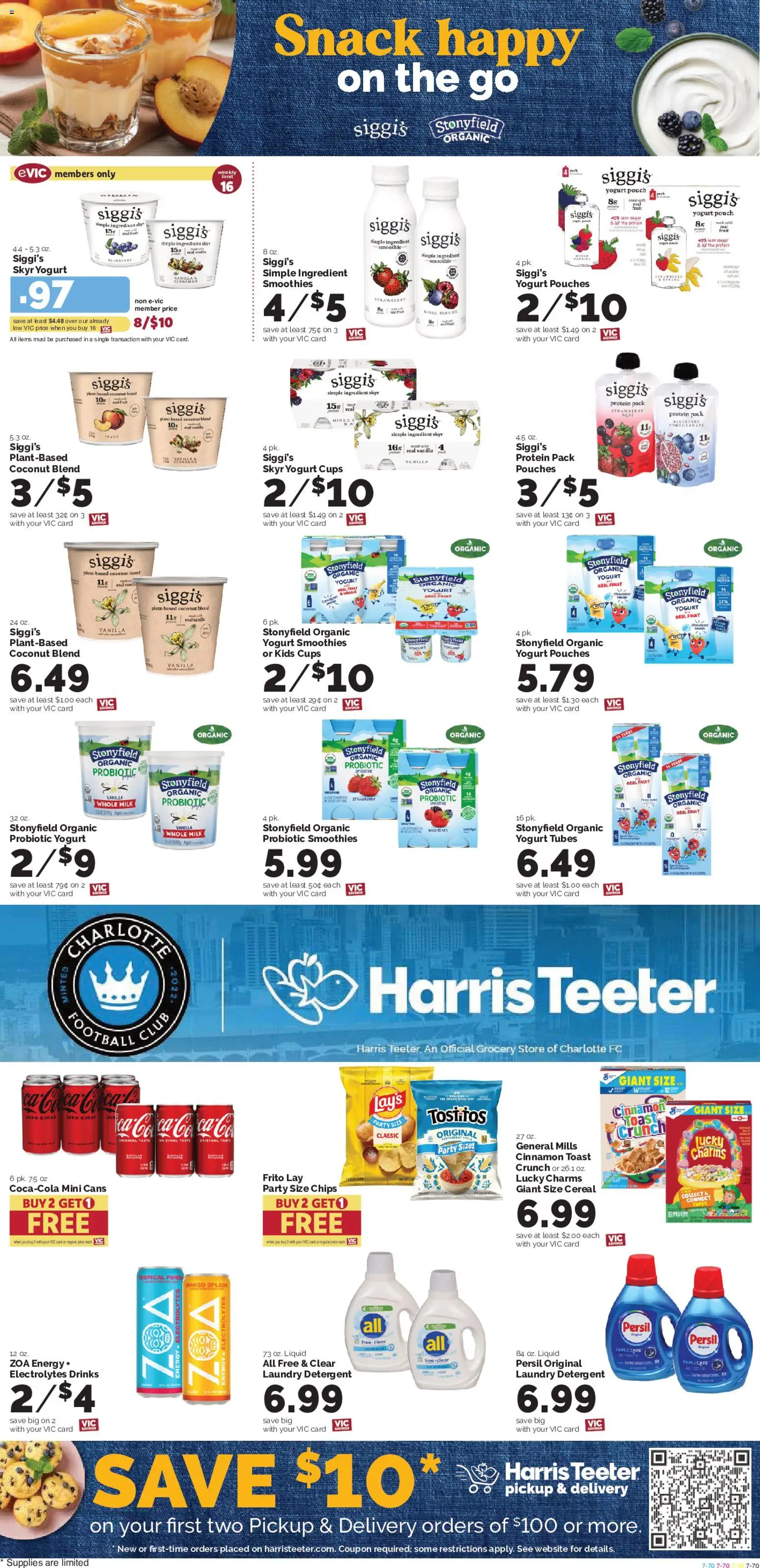 Harris Teeter Weekly Ad - SC - valid from 08/19/2026 | Page: 12 | Products: Milk, Fruit, Whole milk, Vanilla