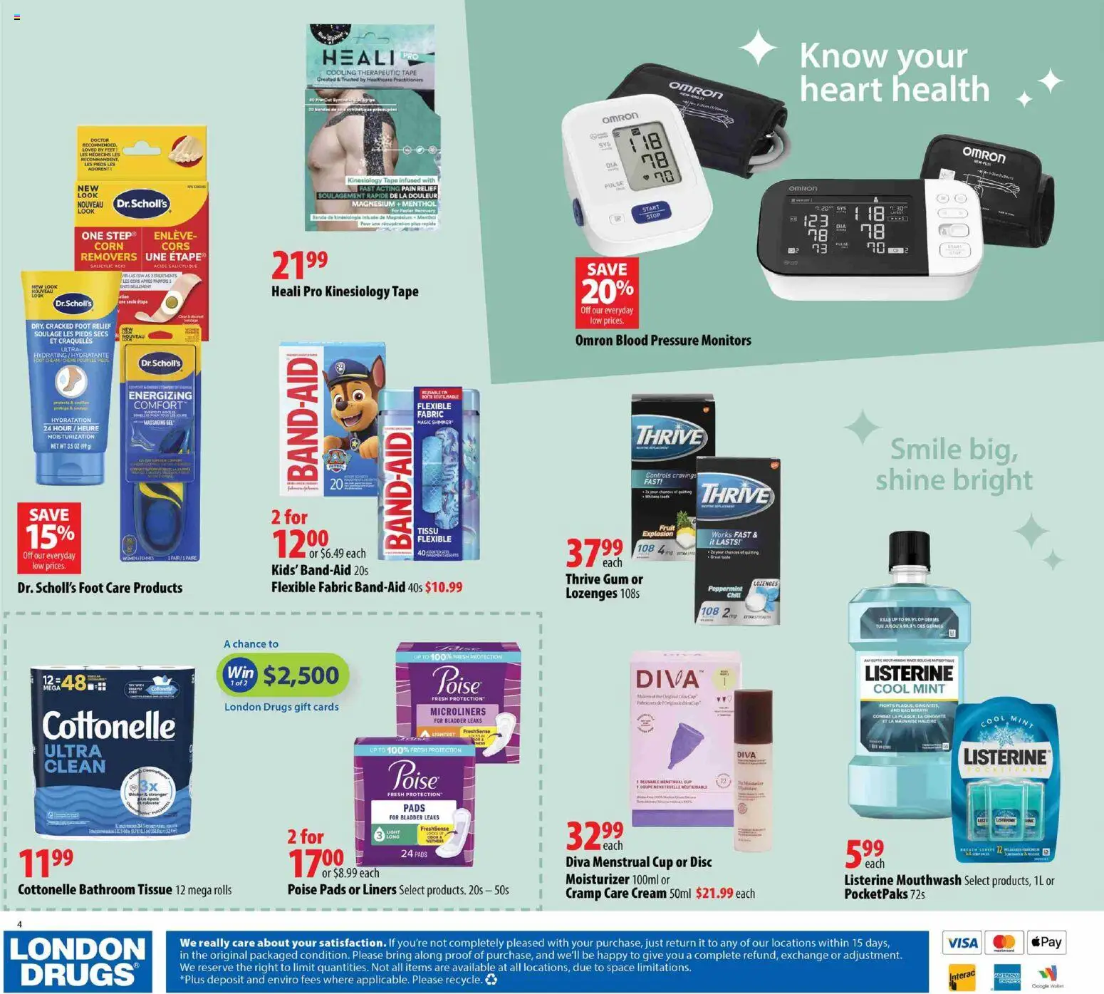 London Drugs flyer valid from Sep 3, 2026 | Page: 4