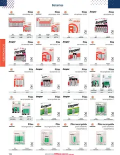 Vista previa de Office Depot catálogo 2026, nuevo folleto de la tienda, válido en México a partir del 12/01/2026 | Página: 182 | Productos: Radio, Teléfono inalambrico, Pila, Pilas
