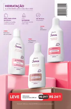 Jequiti - Revista 8/2026 - Pré-Visualização do folheto da loja Jequiti, válido de 02.06.2026 | Página: 76 | Produtos: Desodorante, Leite, Aveia, Bolsa