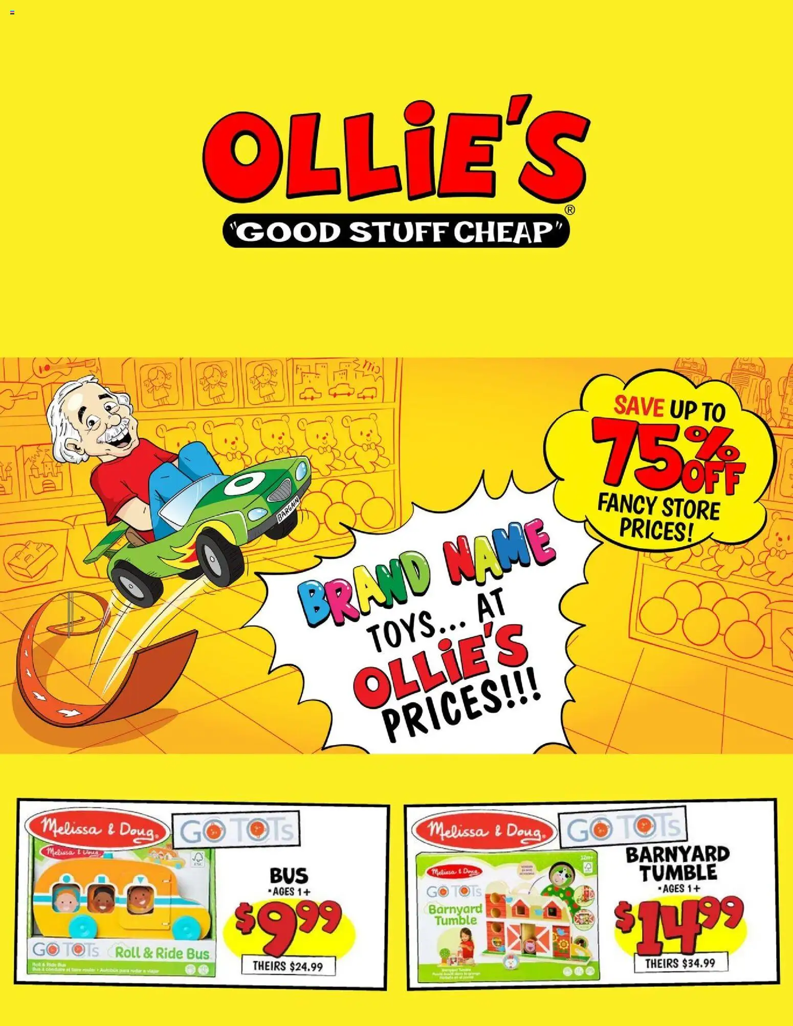 Ollie's Ad - valid from 09/16/2026 | Page: 1 | Products: Toys