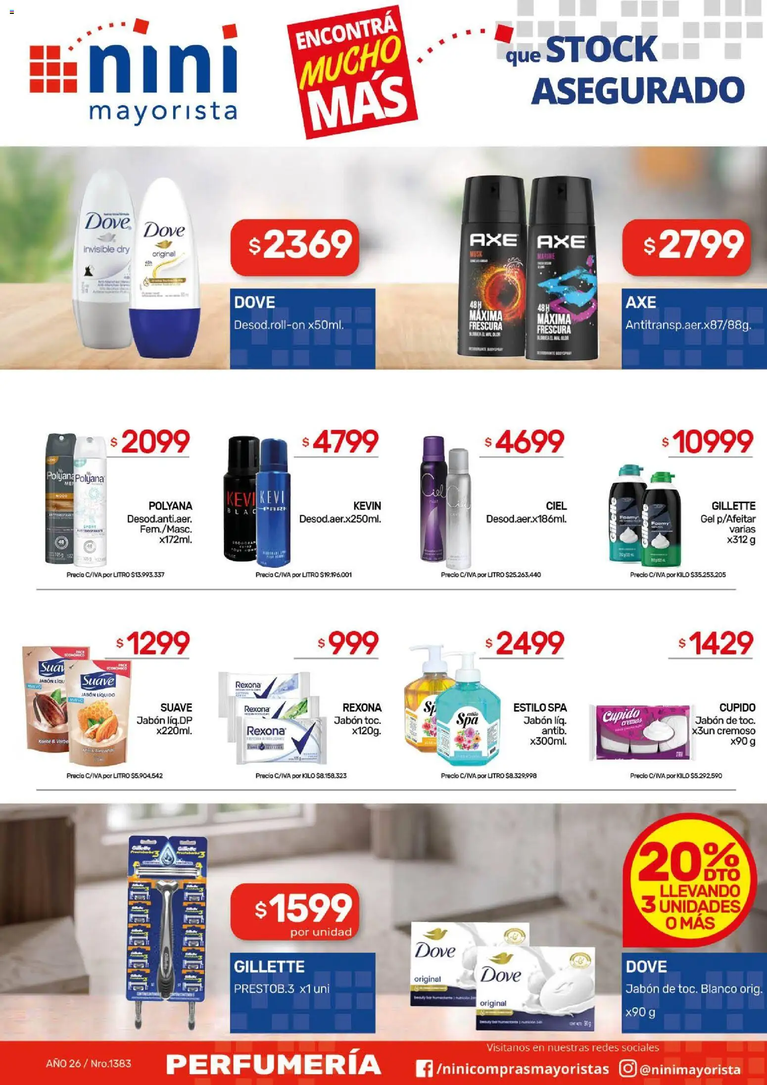 Revista de ofertas NINI Mayorista - Página 5 - Ofertas válidas hasta el 1 de noviembre de 2026