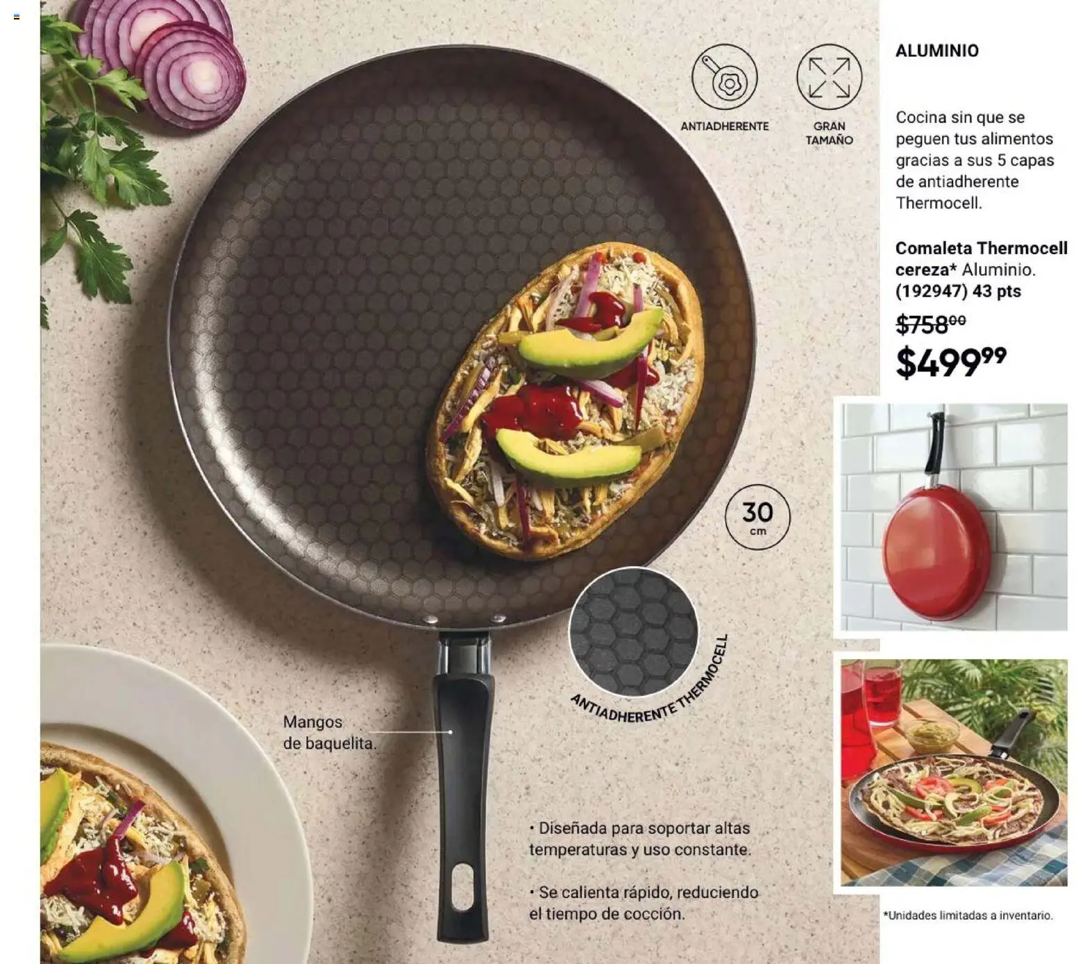 Nuevas ofertas de AVON válidas en toda la República Mexicana desde el 31/07/2026. ¡Encuentra las mejores ofertas en AVON Casa & Estilo 12 2026! | Página: 59 | Productos: Cocina