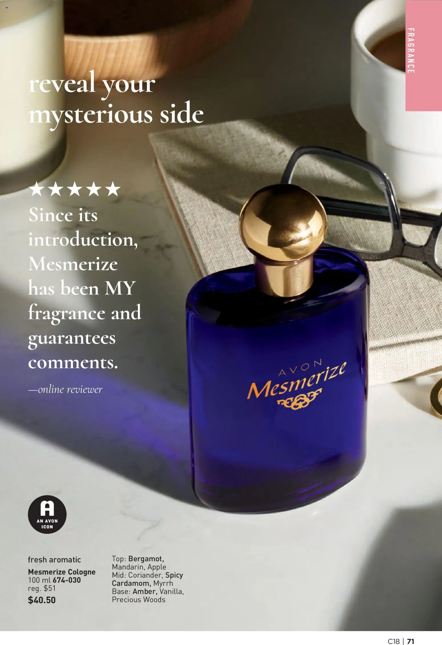 Avon flyer valid from Aug 27, 2026 | Page: 71 | Products: Fragrance