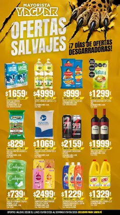 Vista previa Yaguar - Oferta Semanal Santa Fé válido desde el 03/08/2026