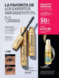 Vista previa de folleto Avon catálogo - Campaña 10 de la Avon válido desde 17/06/2026 | Página: 19 | Productos: Máscara, Aceite