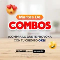 Vista previa de folleto Catálogo Hiraoka - Martes De Combos de la Hiraoka válido desde 09.06.2026