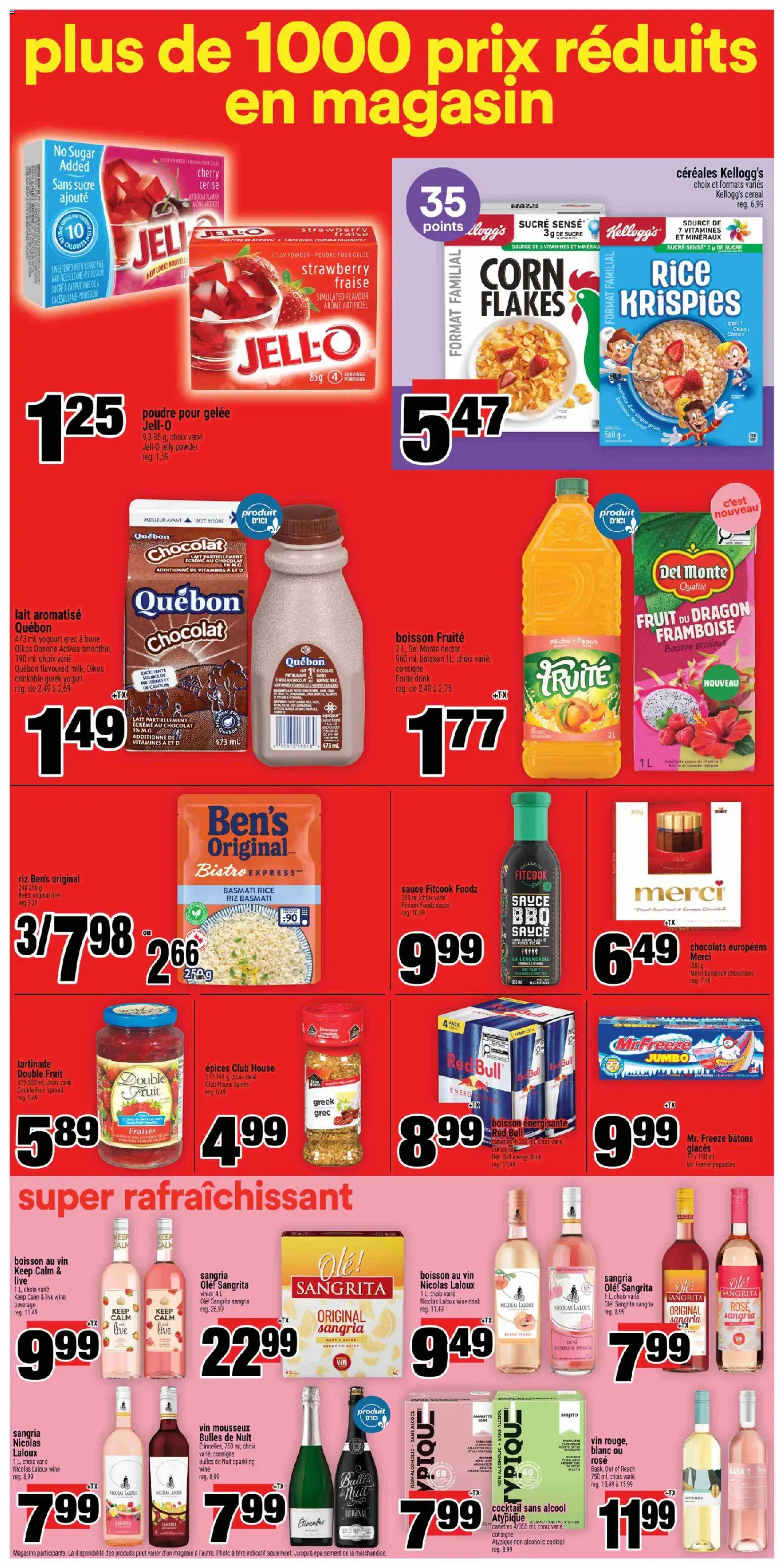 Super C flyer valid from 07.05.2026 | Page: 11 | Products: Rice, Powder, Yogurt, Wine