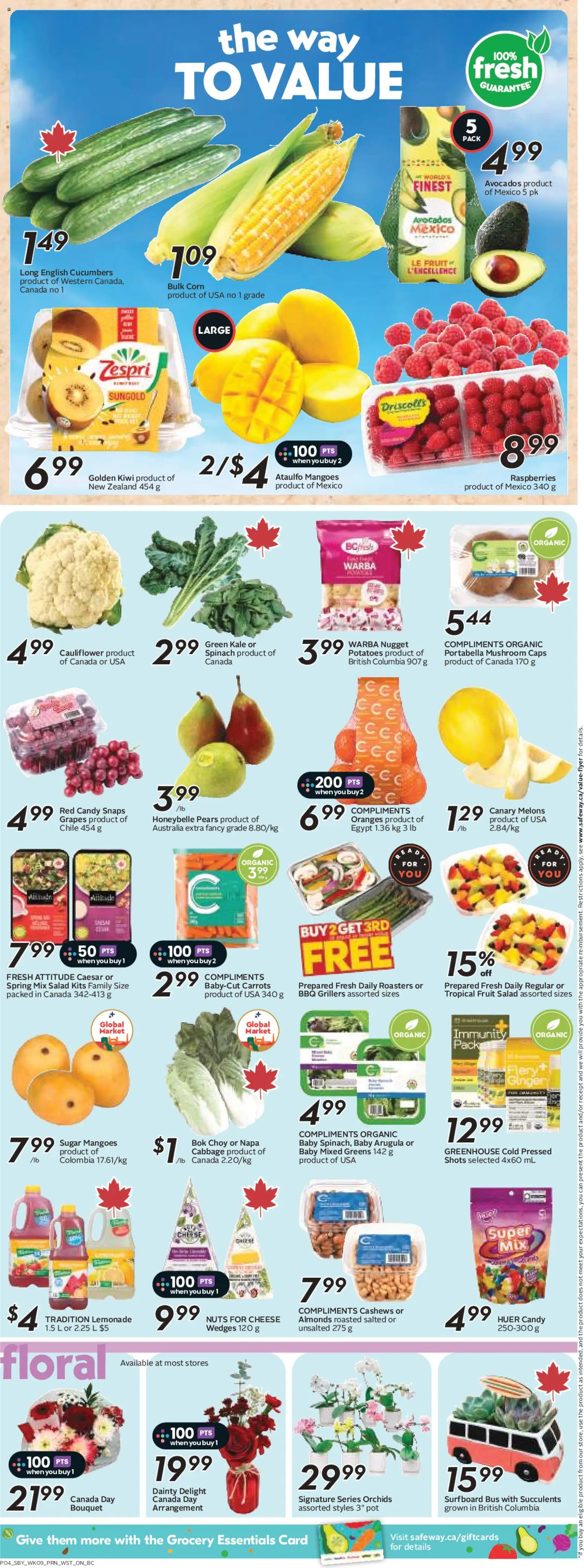 Safeway flyer valid from Jun 25, 2026 | Page: 7
