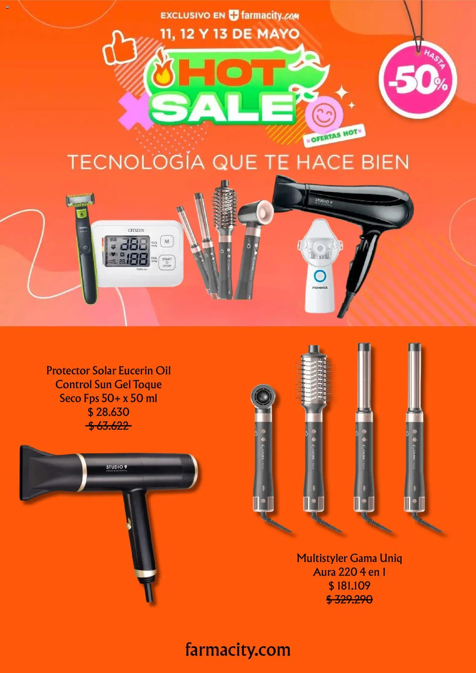 Farmacity - Hot Sale │ válido desde el 11.05.2026 | Página: 3 | Productos: Protector solar, Té