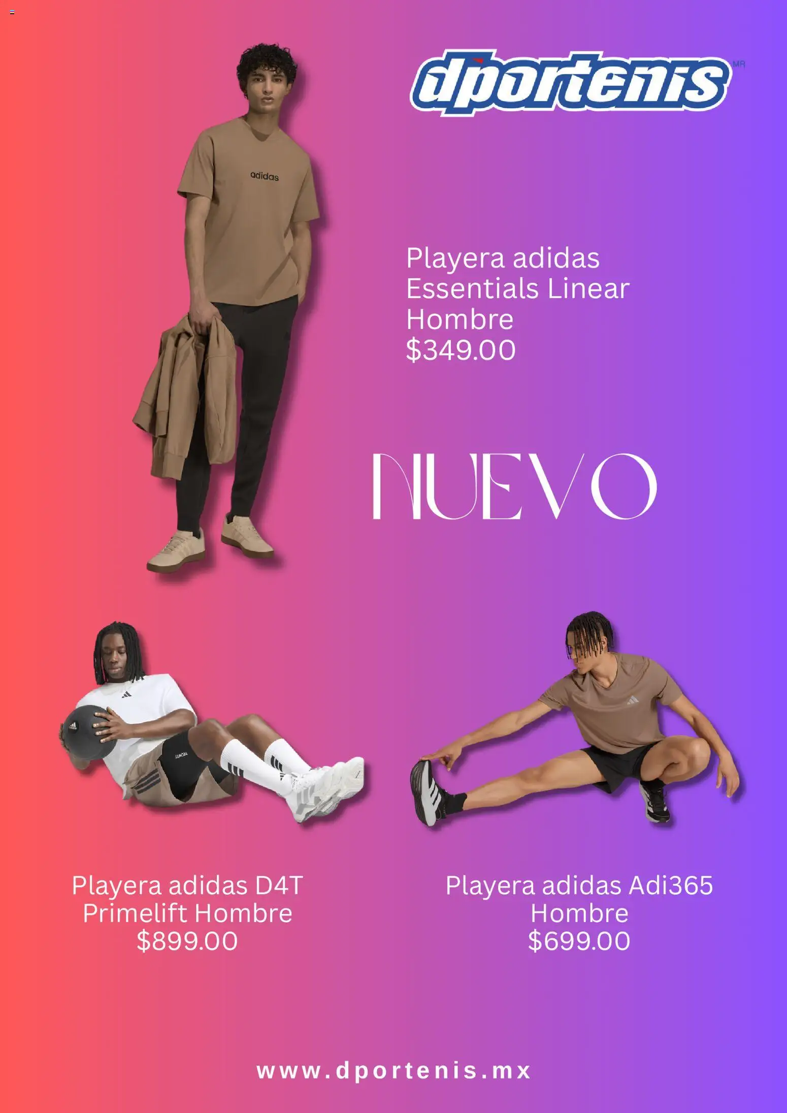 Nuevas ofertas de Dportenis válidas en toda la República Mexicana desde el 16/09/2026. ¡Encuentra las mejores ofertas en Dportenis catálogo! | Página: 5 | Productos: Playera