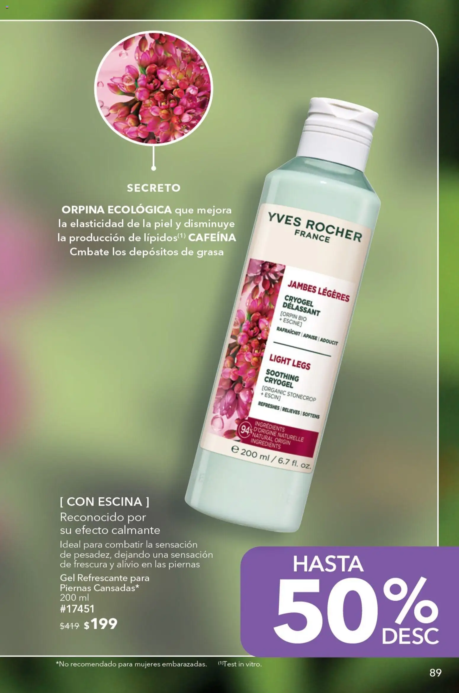 Nuevas ofertas de Yves Rocher válidas en toda la República Mexicana desde el 15/09/2026. ¡Encuentra las mejores ofertas en Yves Rocher campaña 13 2026! | Página: 93