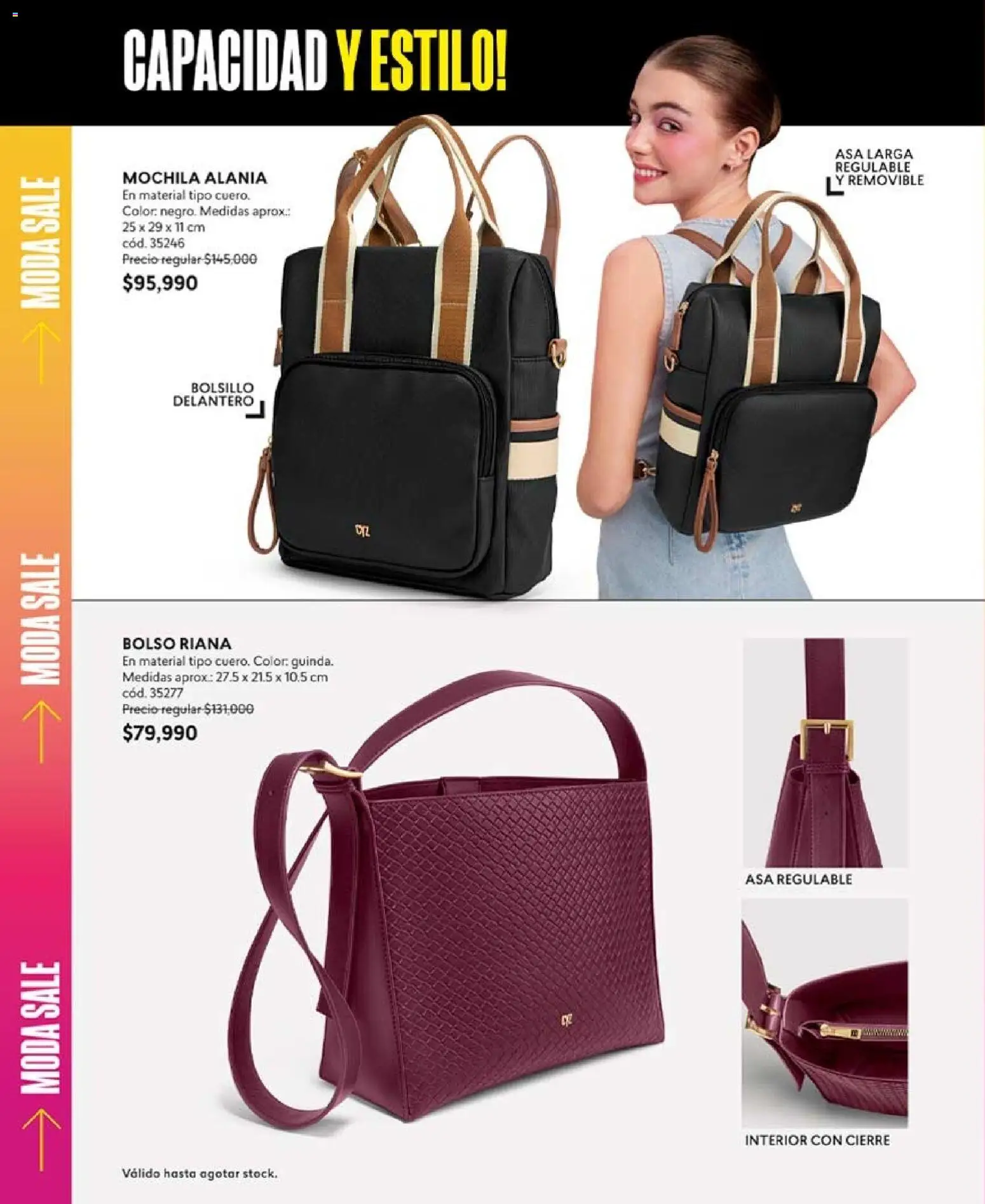 CyZone revista - valida desde el 07/09/2026 | Página: 80 | Productos: Bolso, Mochila