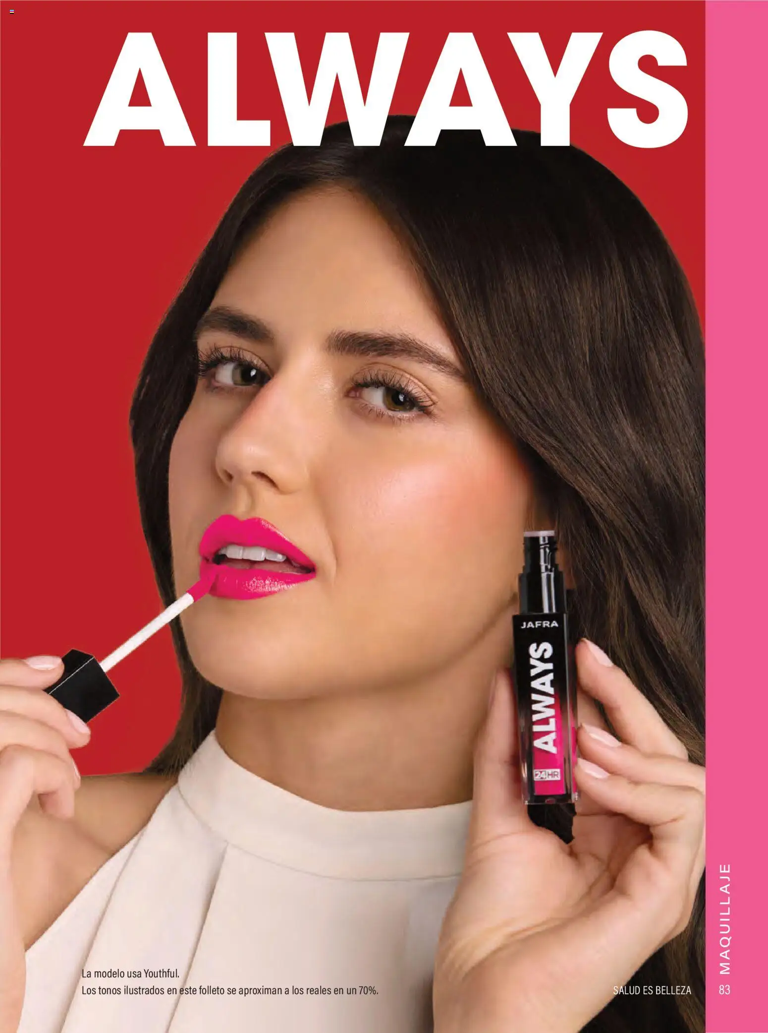 Nuevas ofertas de JAFRA válidas en toda la República Mexicana desde el 01/07/2026. ¡Encuentra las mejores ofertas en JAFRA catálogo Organizador de Ventas! | Página: 83 | Productos: Maquillaje