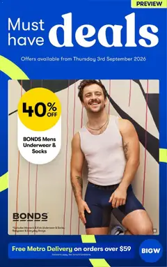 Preview of Big W Catalogue - valid from 03/09/2026