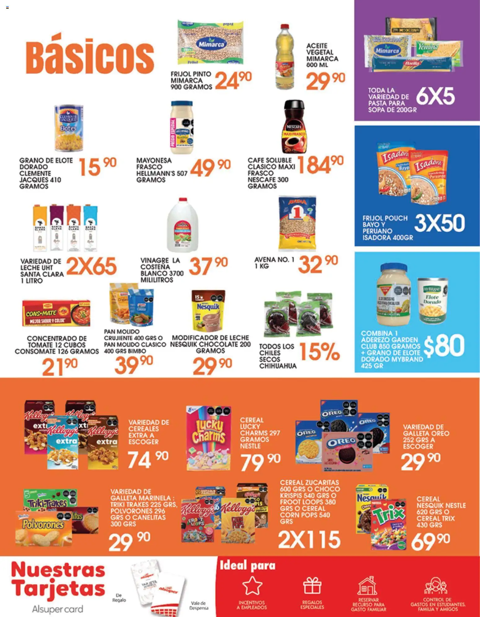 Nuevas ofertas de Alsuper válidas en toda la República Mexicana desde el 26.05.2026. ¡Encuentra las mejores ofertas en Alsuper folleto Laguna! | Página: 6 | Productos: Aderezo, Sopa, Café, Chocolate