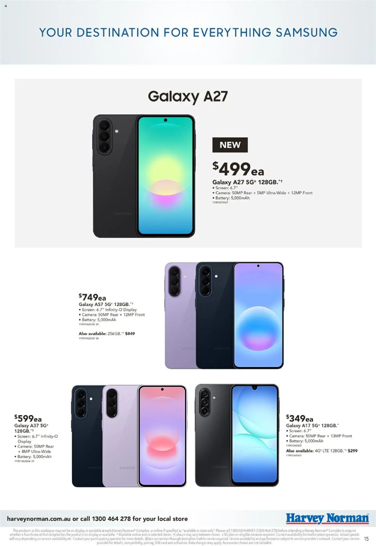 Harvey Norman catalogue - valid from 28/07/2026 | Page: 15 | Products: Battery, Accessories, Camera, Screen