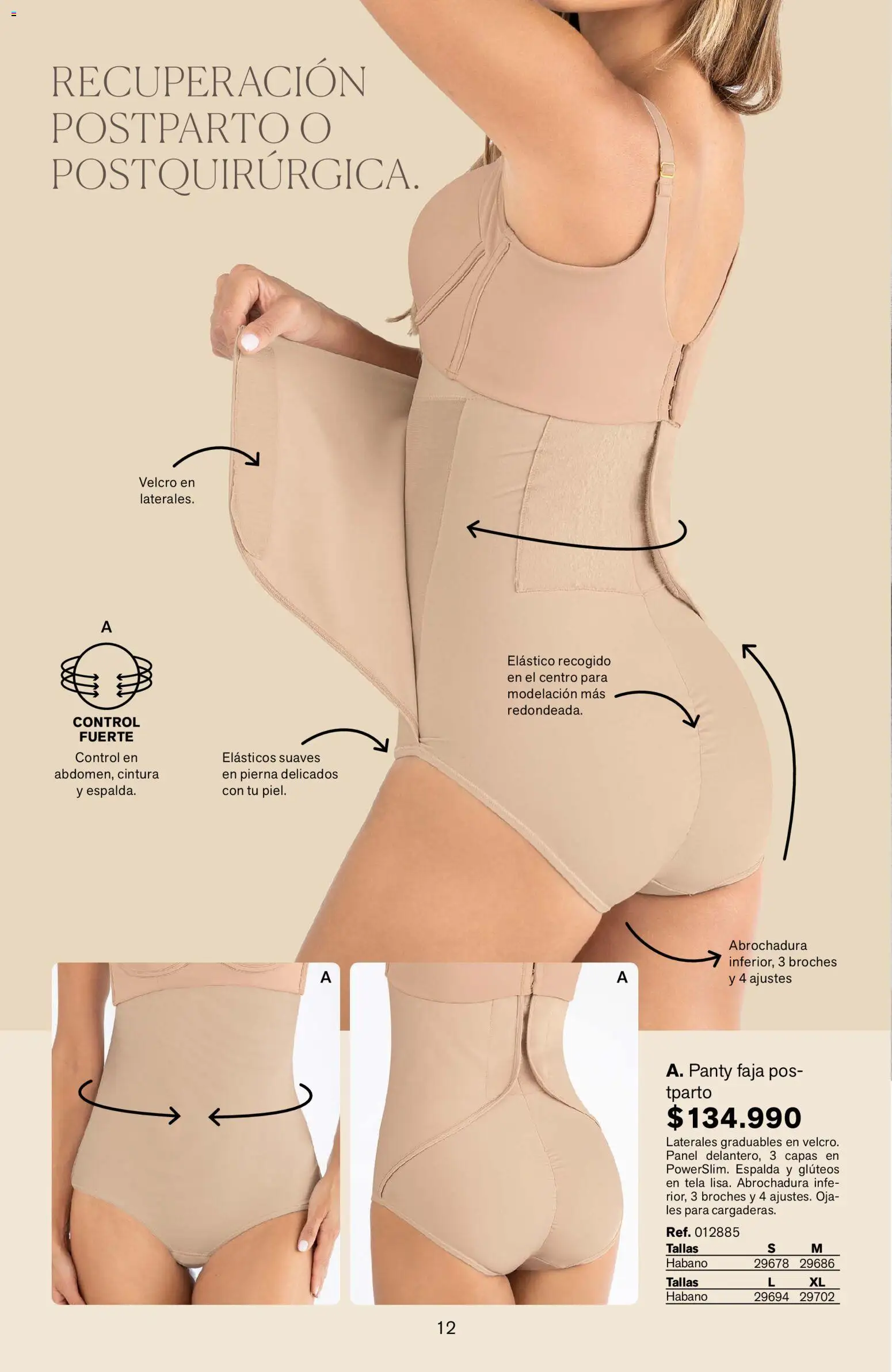 Leonisa revista - valida desde el 25/06/2026 | Página: 12 | Productos: Faja
