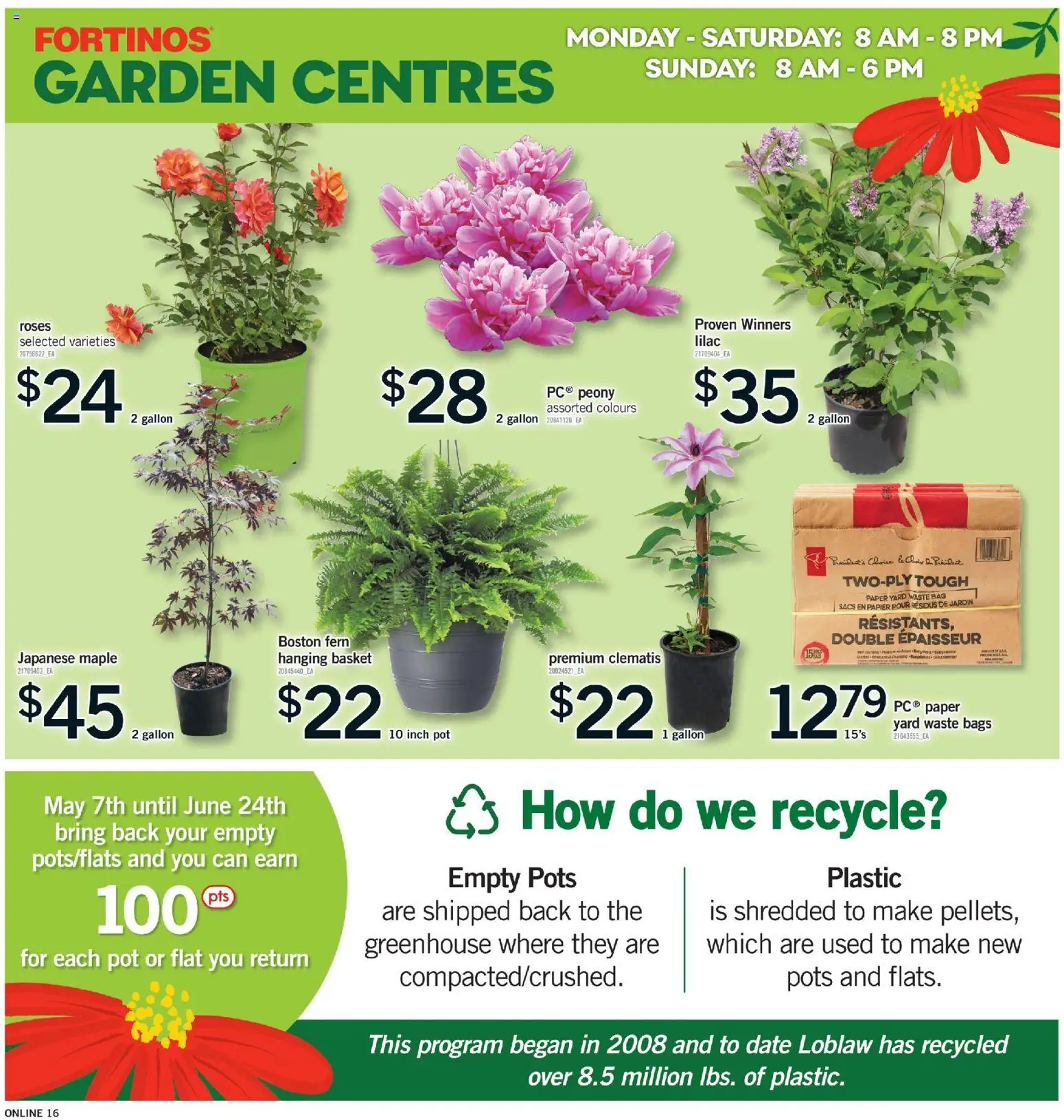 Fortinos flyer valid from 07.05.2026 | Page: 15 | Products: Bag, Basket