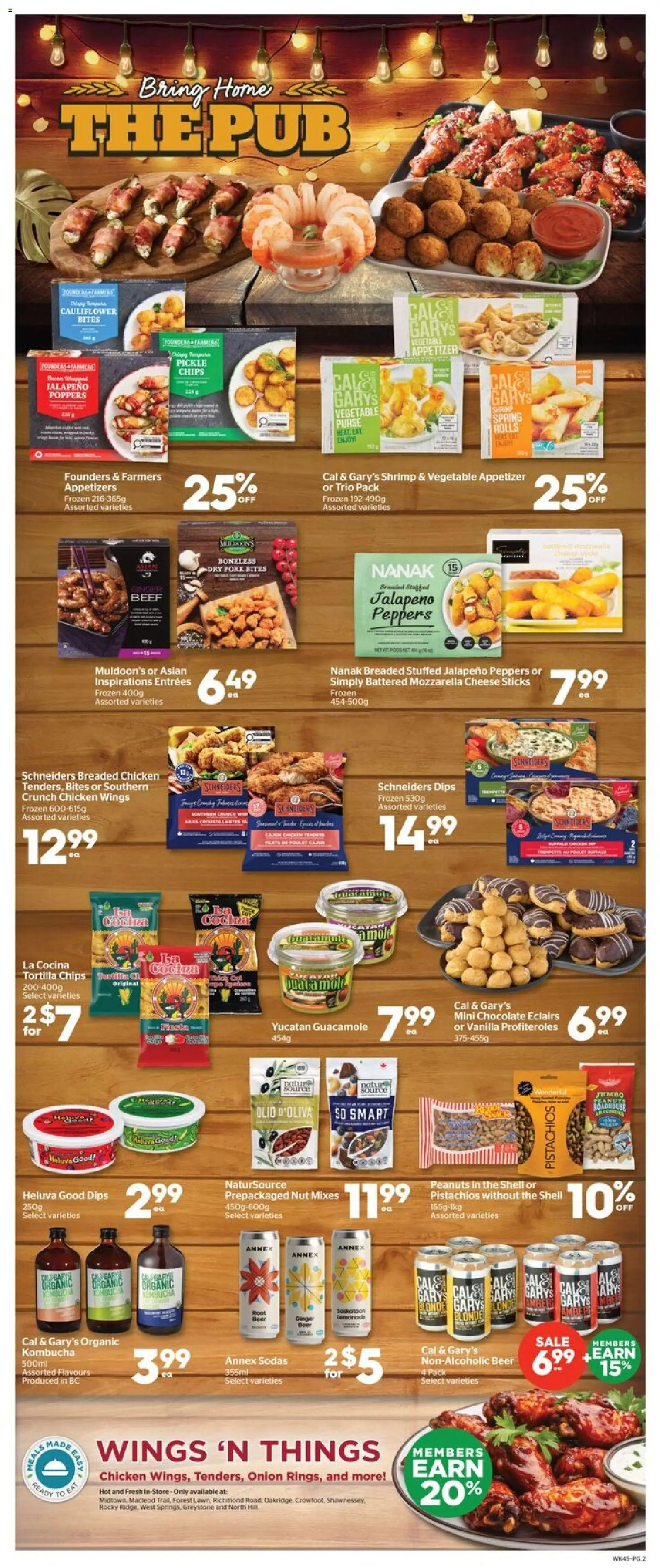 Calgary Co-op flyer valid from Sep 10, 2026 | Page: 2 | Products: Pistachios, Cauliflower, Onion, Chocolate