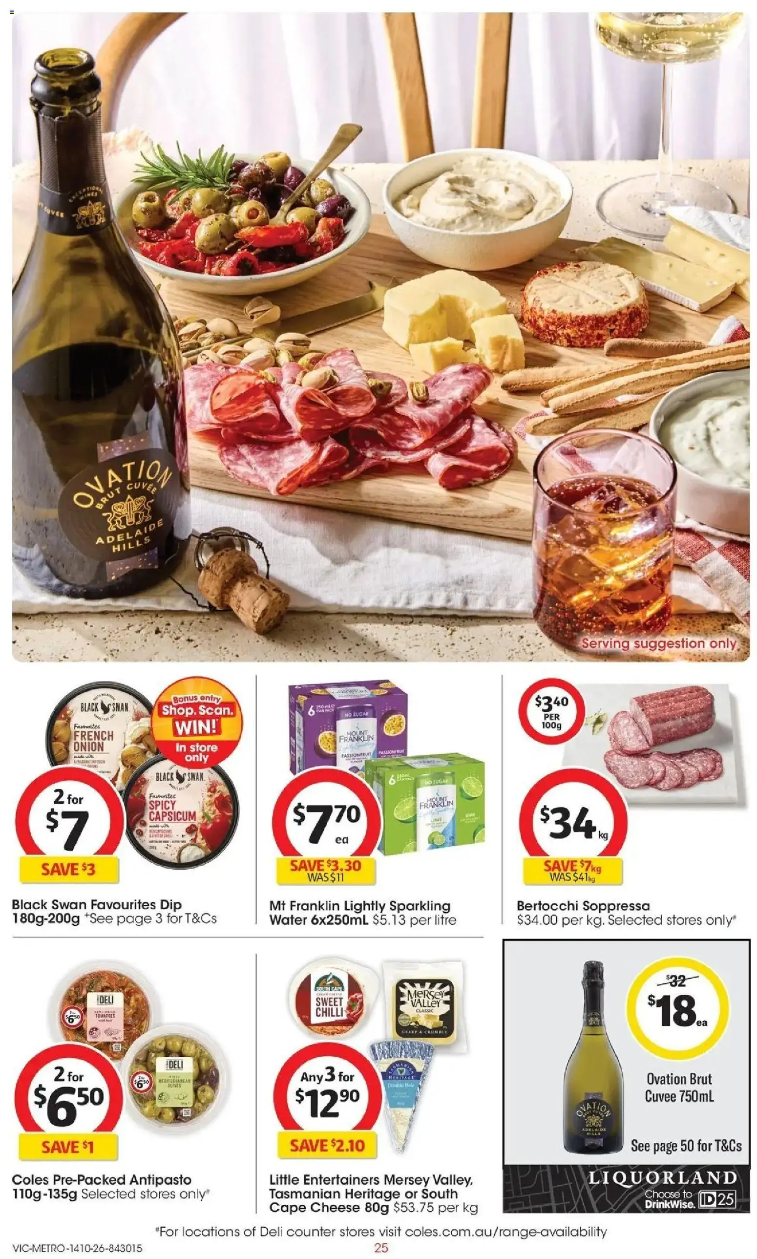 ﻿Coles catalogue valid from 14/10/2026 > Online Australia | Page: 25
