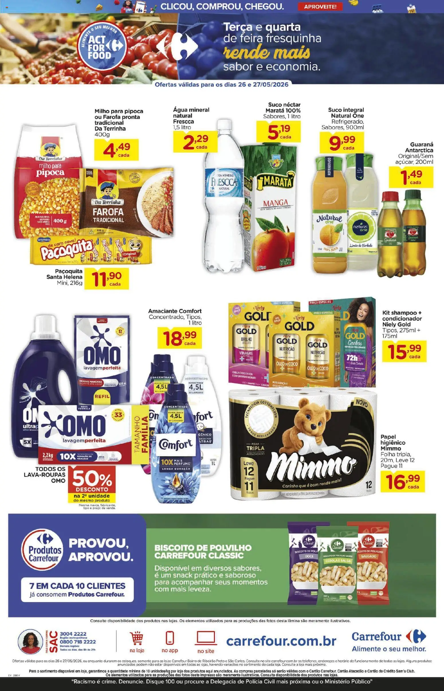 Carrefour Bairro ofertas Feira de 26/05/2026 ? Não perca as melhores promoções! | Brasil