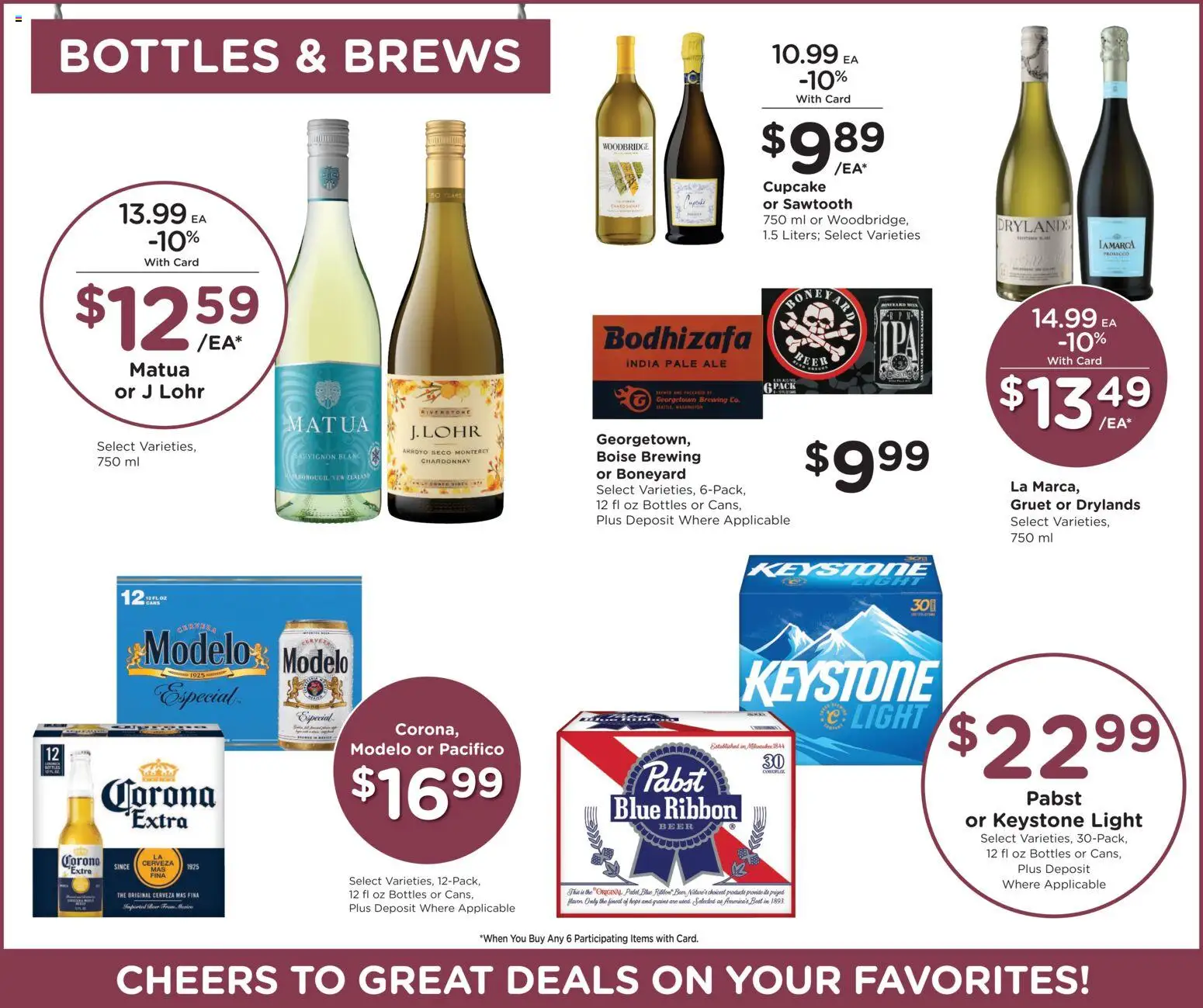 Fred Meyer Weekly Ad - valid from 08/26/2026 | Page: 14 | Products: Corona Extra, Beer, Cupcake