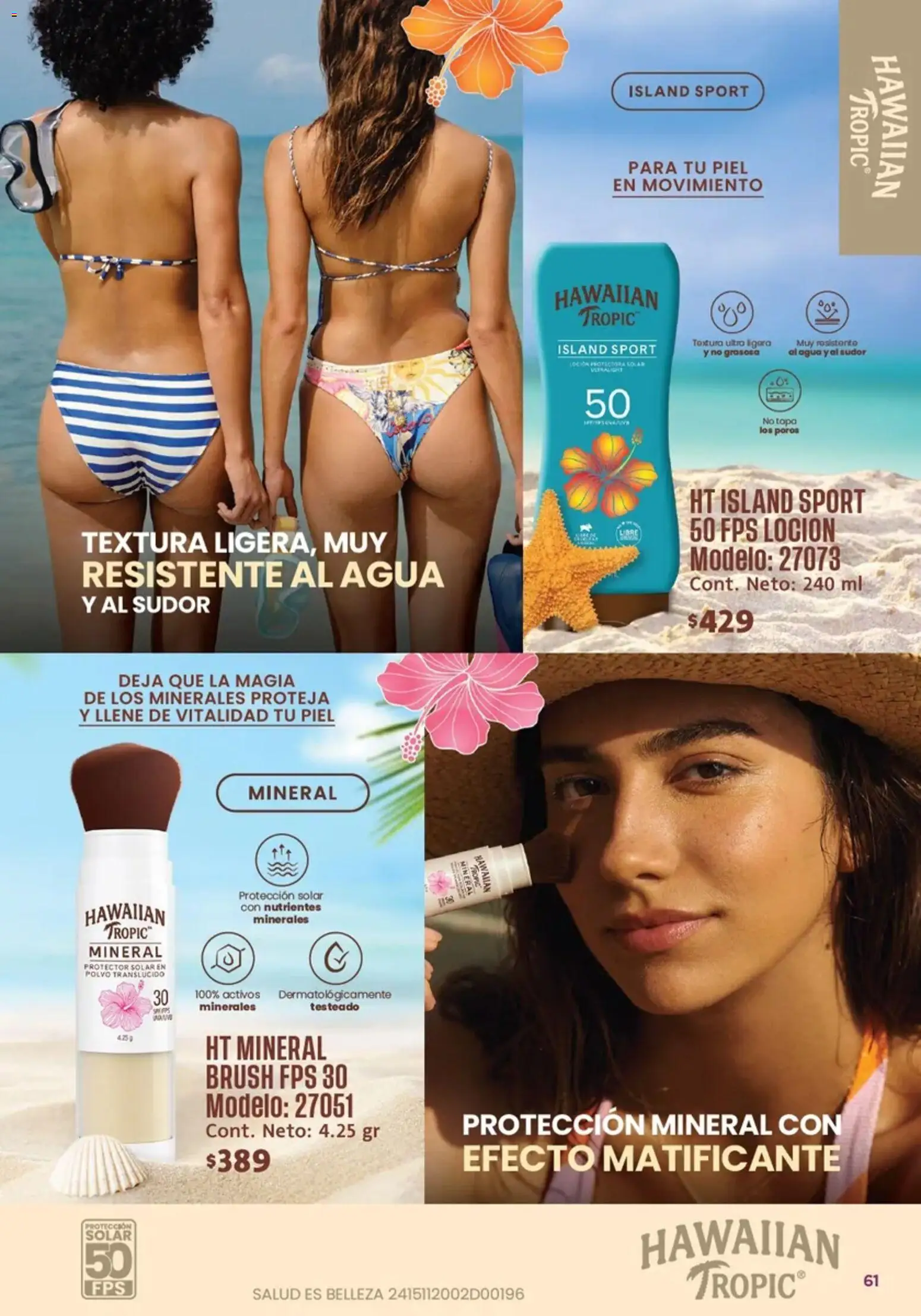 Nuevas ofertas de Ilusión válidas en toda la República Mexicana desde el 01/07/2026. ¡Encuentra las mejores ofertas en Ilusión catálogo Marcas Amigas! | Página: 63 | Productos: Agua, Loción, Polvo, Protector solar