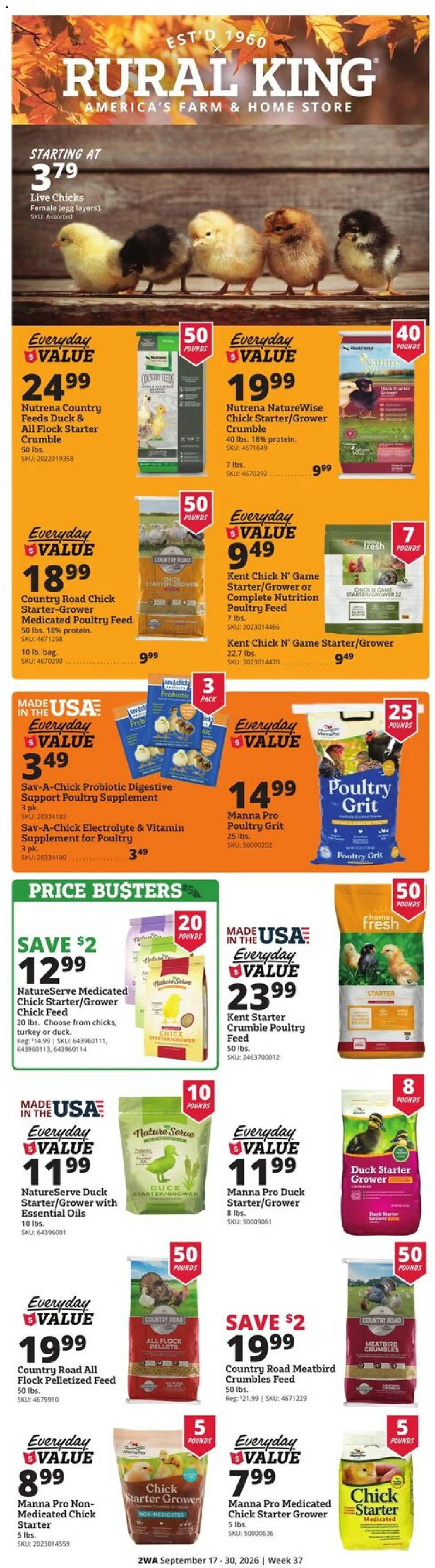 Rural King Weekly Ad - valid from 09/17/2026 | Page: 2
