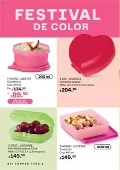 Vista previa de Tupperware catálogo, nuevo folleto de la tienda, válido en México a partir del 20.04.2026 | Página: 84