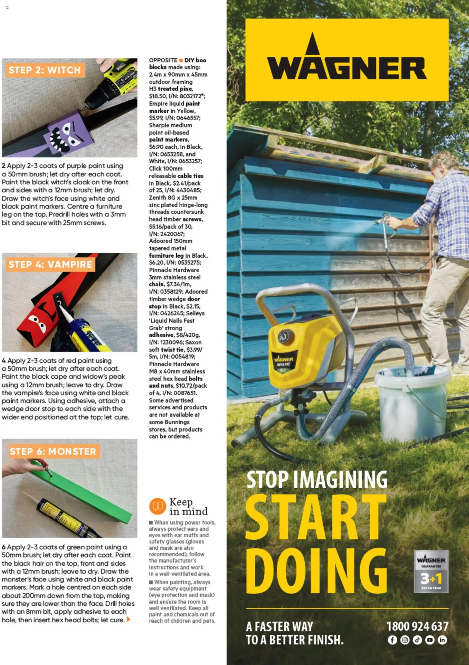 Bunnings Warehouse catalogue - valid from 01/10/2026 | Page: 101 | Products: Mask, Gloves, Cable, Zinc